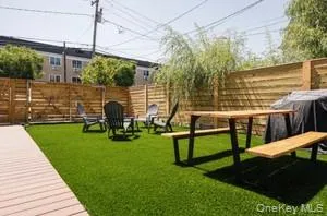 View of fenced backyard View of fenced backyard