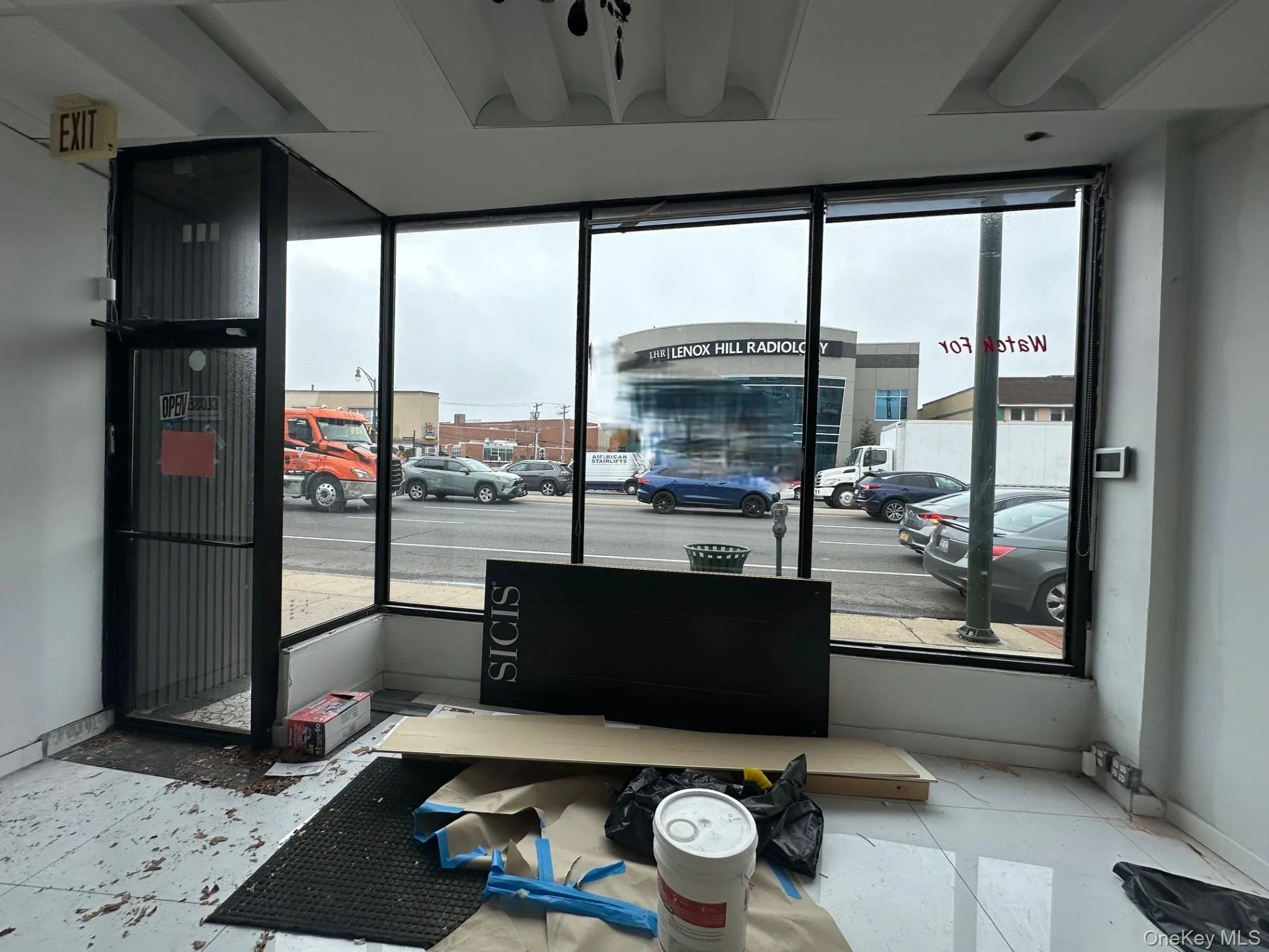 Home office with plenty of natural light Home office with plenty of natural light