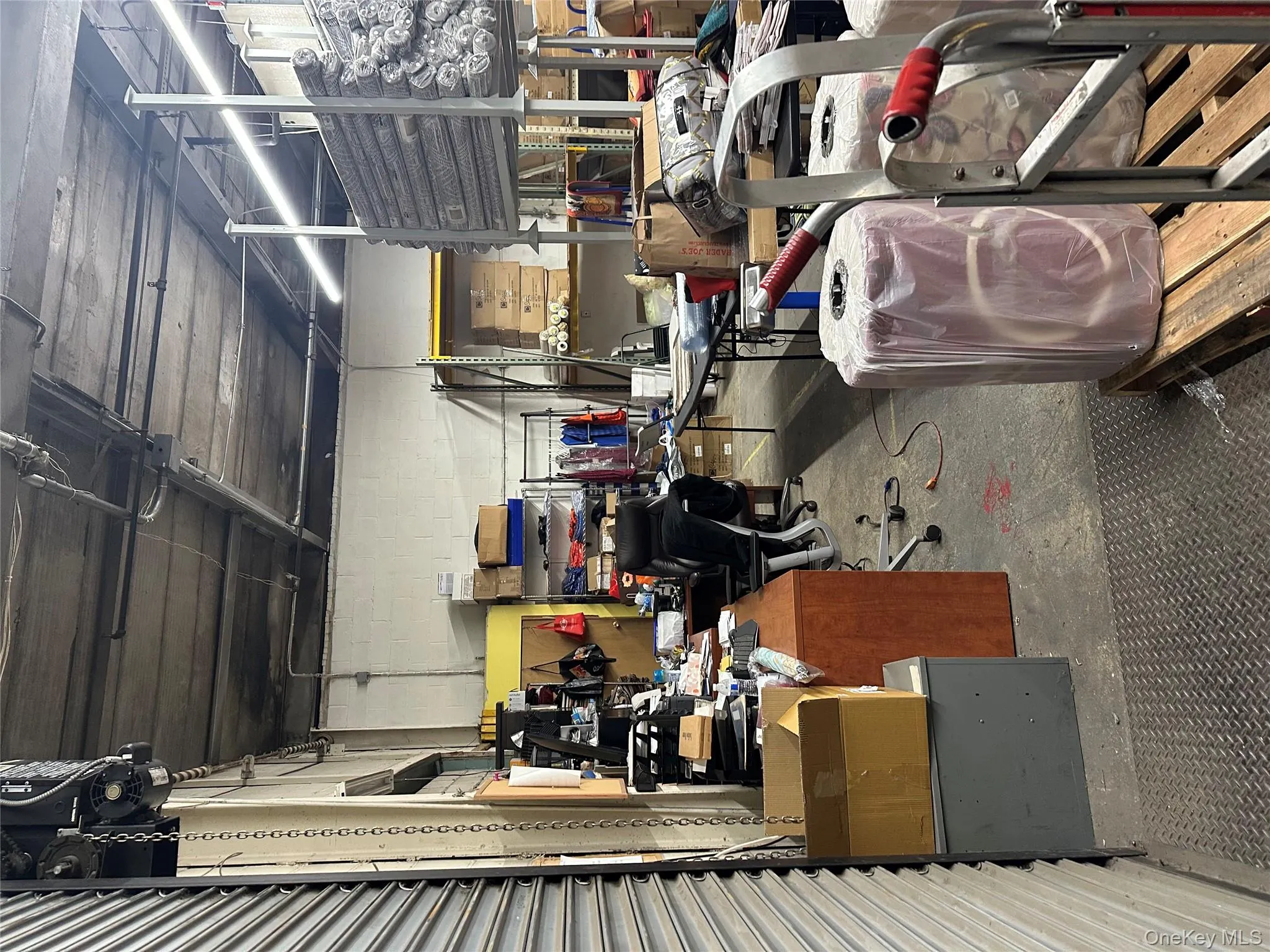 Miscellaneous room with a workshop area Miscellaneous room with a workshop area