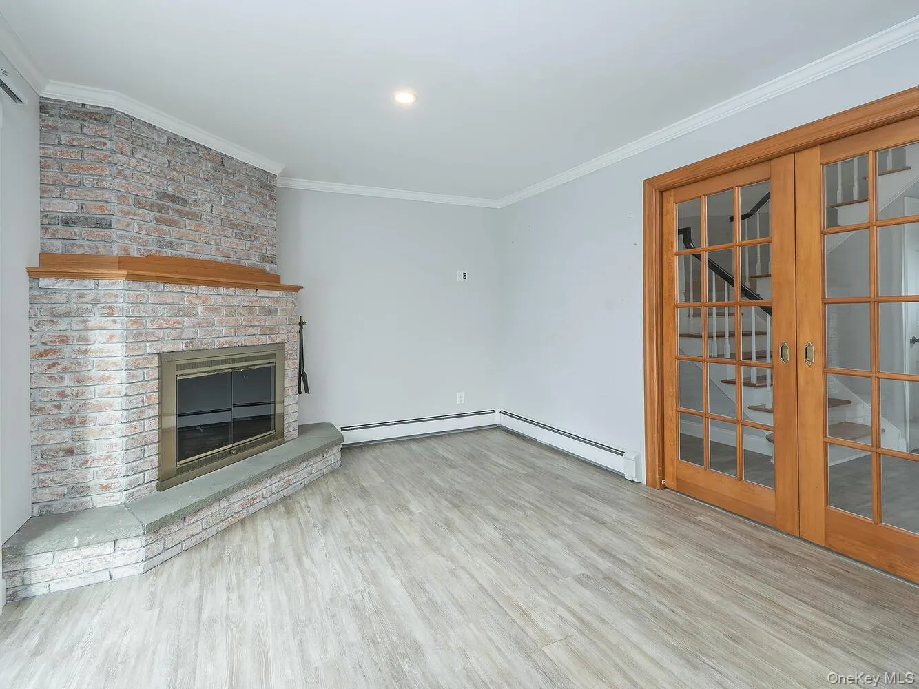 Den with Gas Fireplace Den with Gas Fireplace