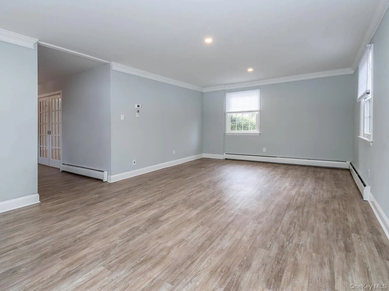 Living Room with Baseboard Heating Living Room with Baseboard Heating