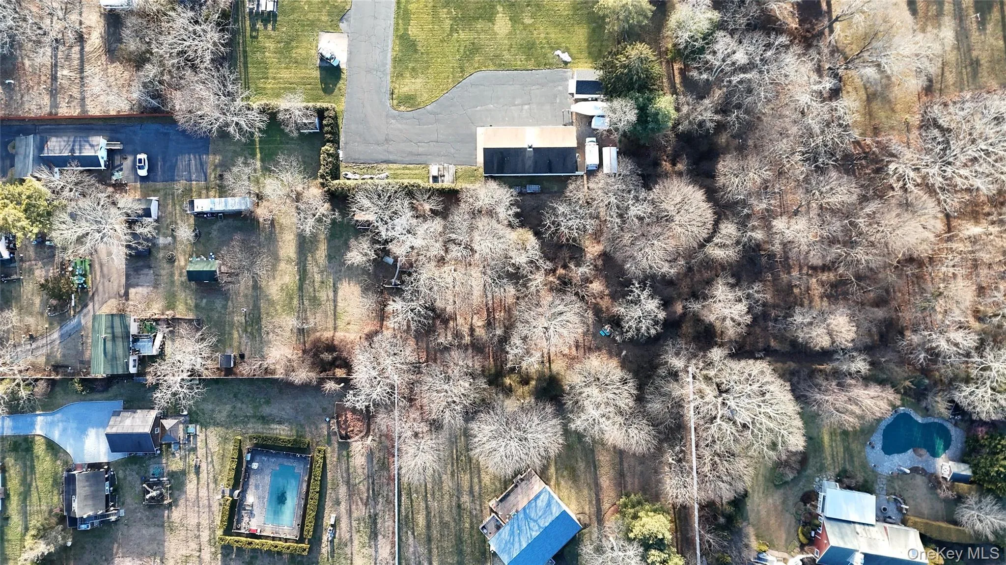 Aerial view of property and surrounding area Aerial view of property and surrounding area