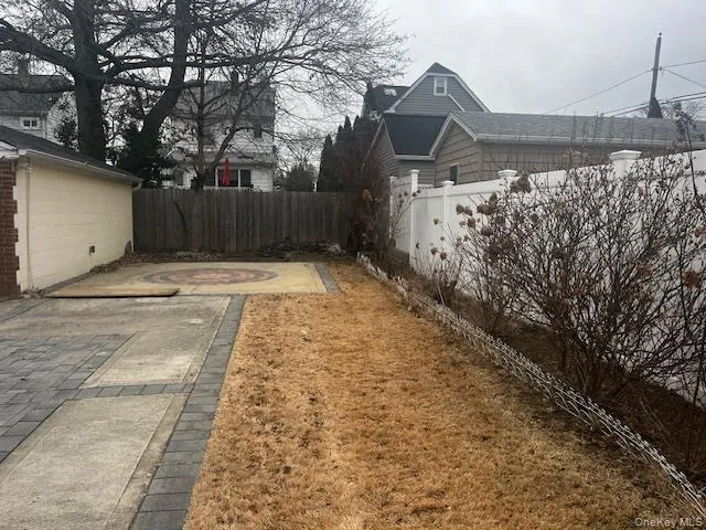View of fenced backyard View of fenced backyard