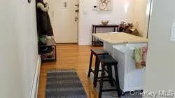 Kitchen with white fridge Kitchen with white fridge