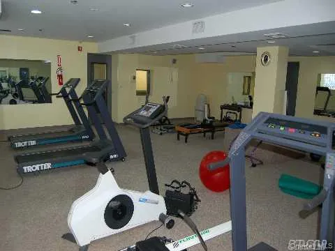 View of workout area View of workout area