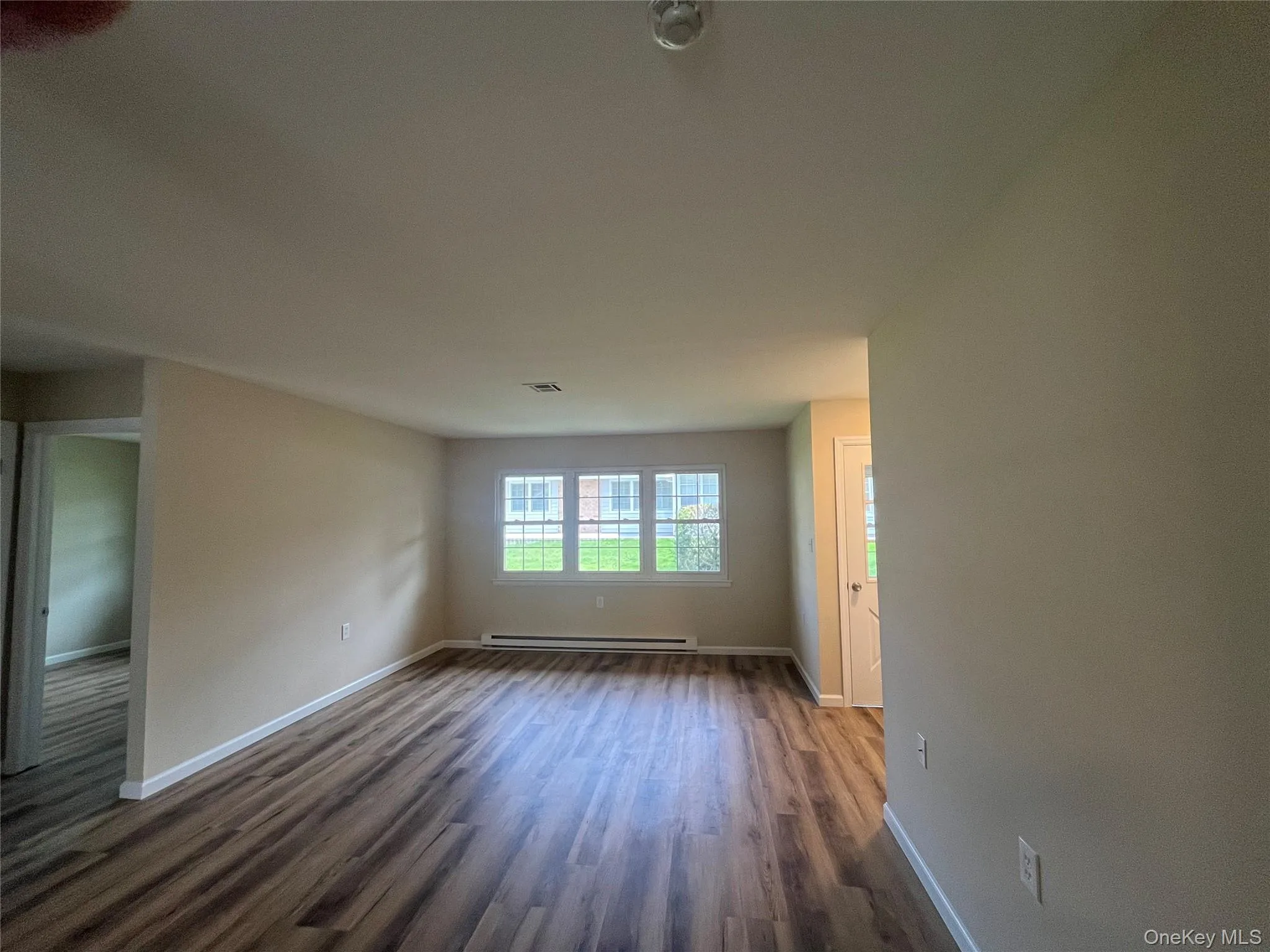 Spacious with new flooring Spacious with new flooring
