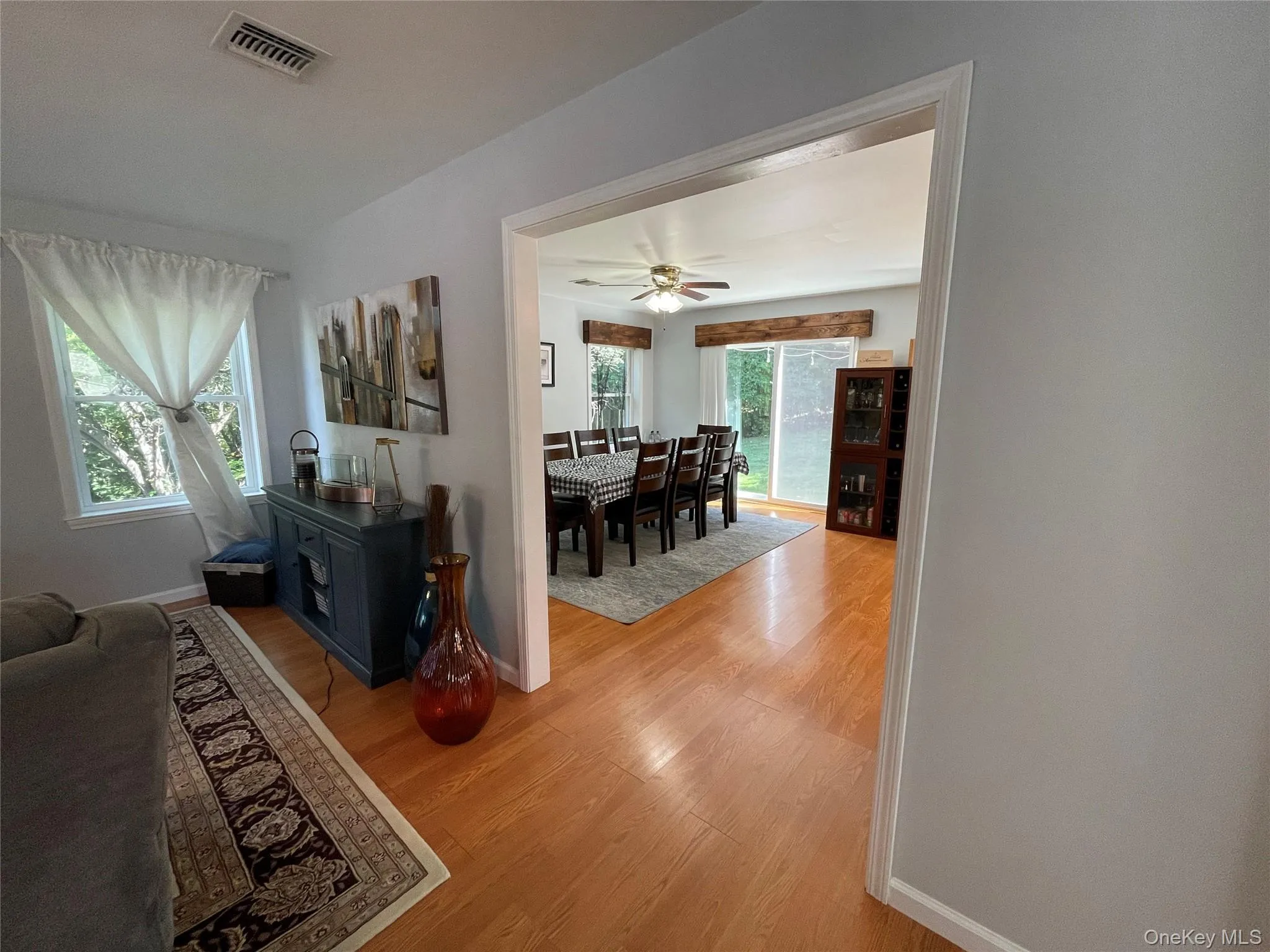 Living room to dining area Living room to dining area