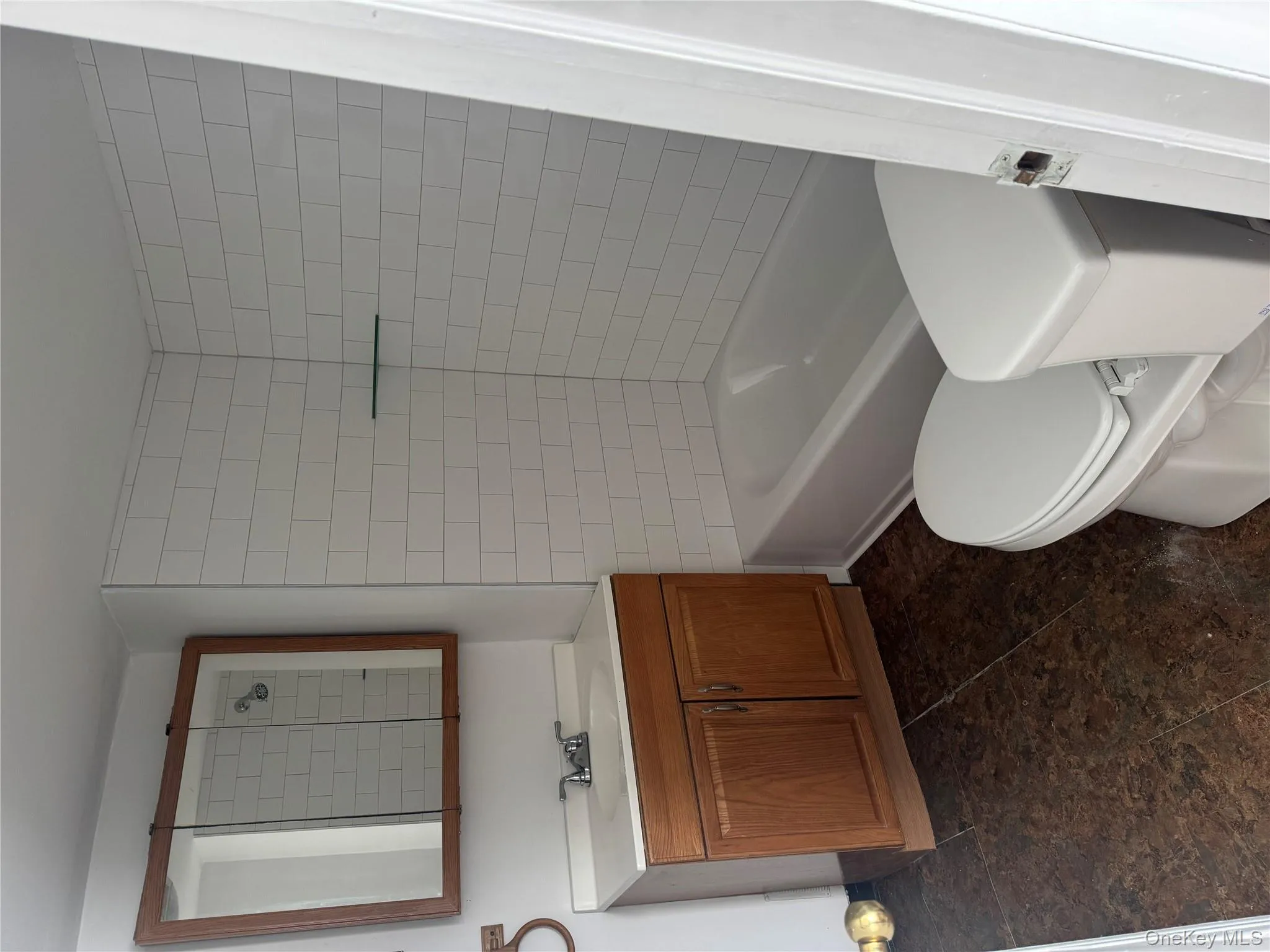 Full bath with vanity and shower / bathtub combination Full bath with vanity and shower / bathtub combination