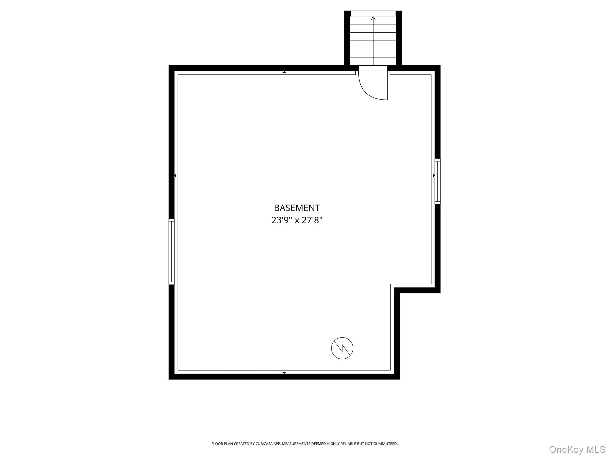 View of basement floor plan View of basement floor plan