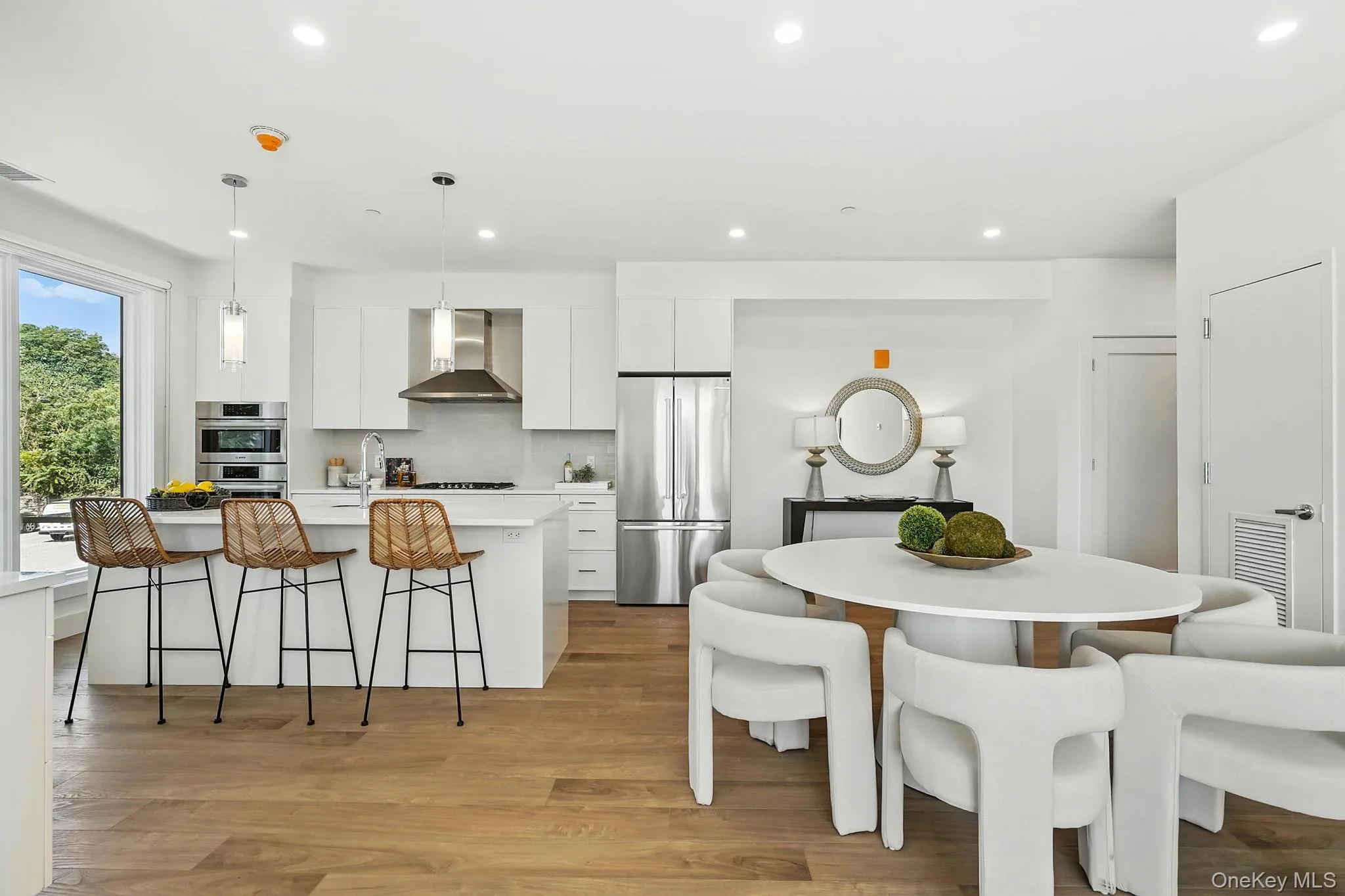 Kitchen and dining area Kitchen and dining area