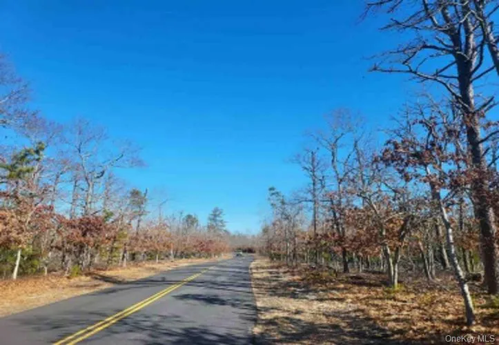 View of asphalt road with a rural view