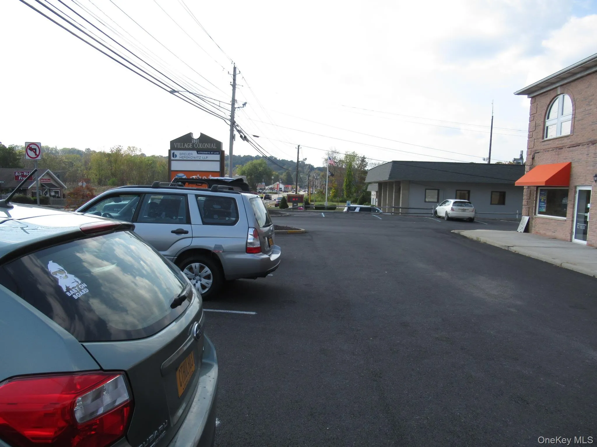 View of asphalt street View of asphalt street