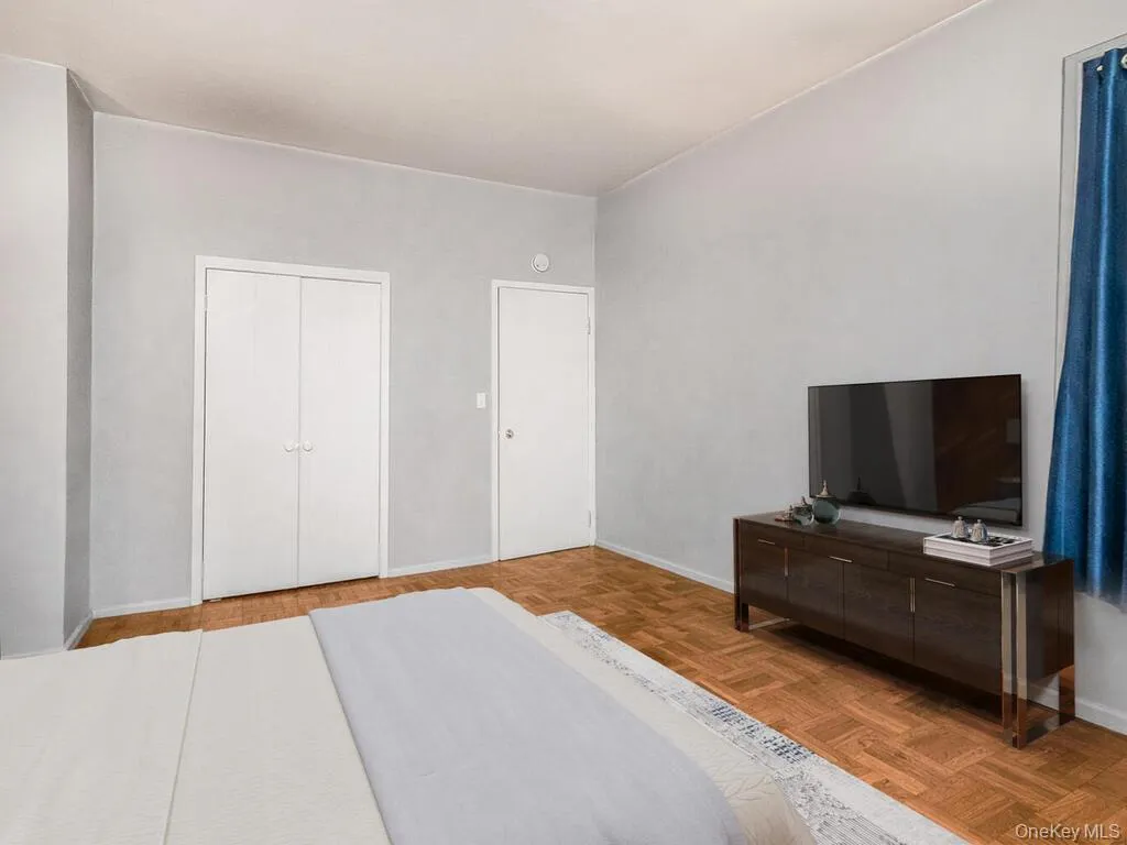 Bedroom with baseboards Bedroom with baseboards