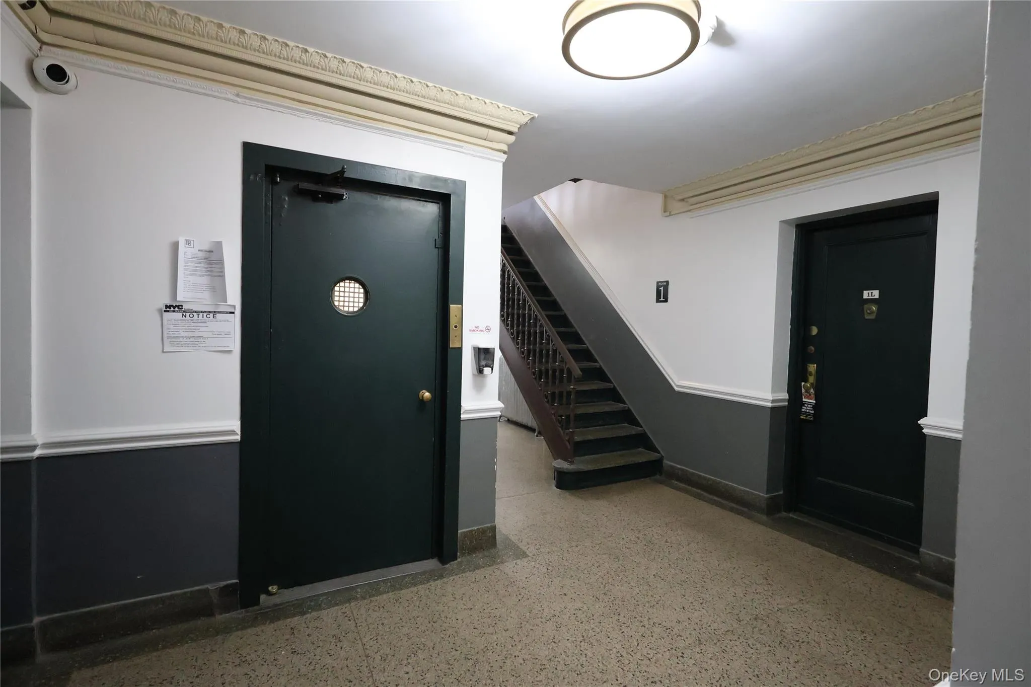 Lobby with elevator Lobby with elevator