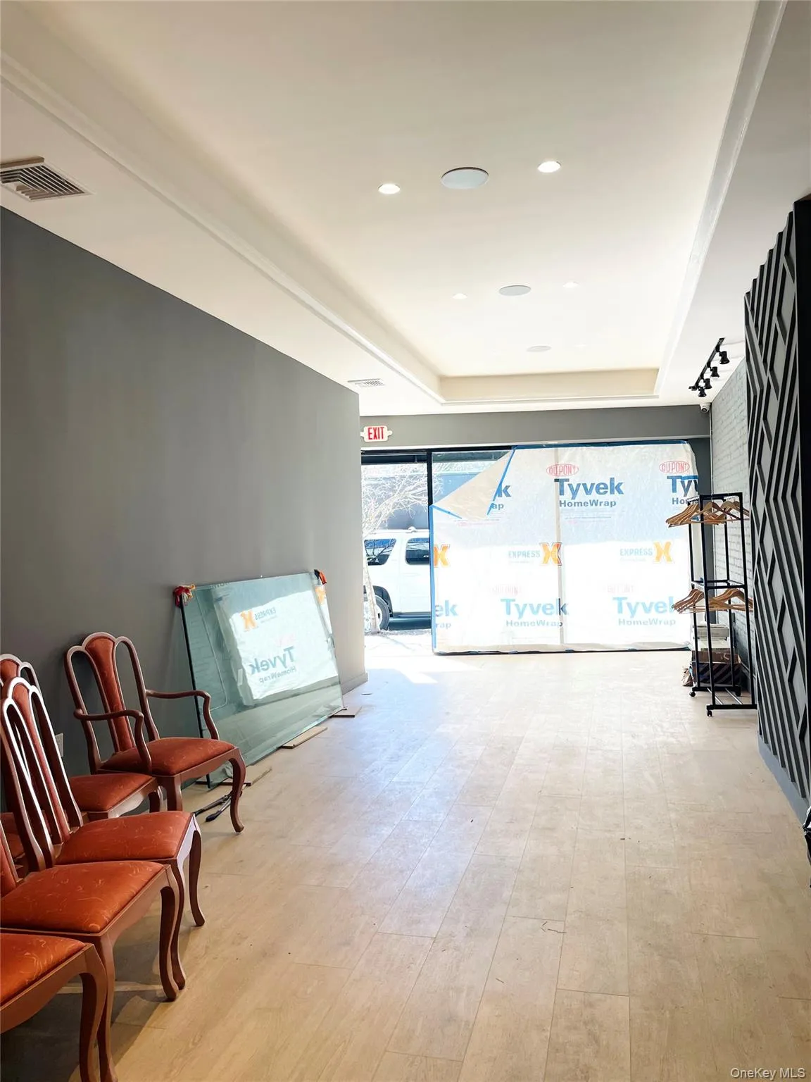 Building lobby featuring visible vents Building lobby featuring visible vents