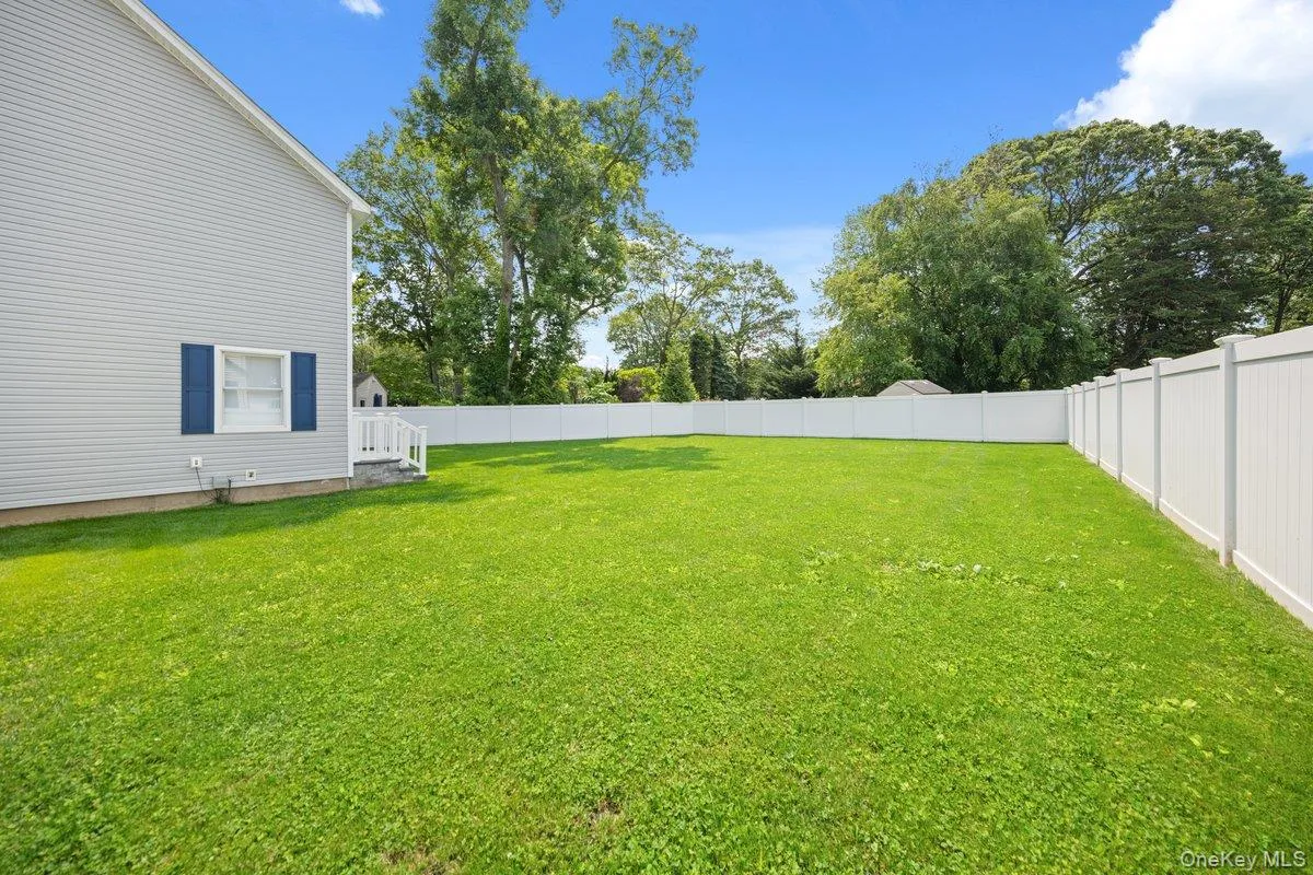 View of fenced backyard View of fenced backyard