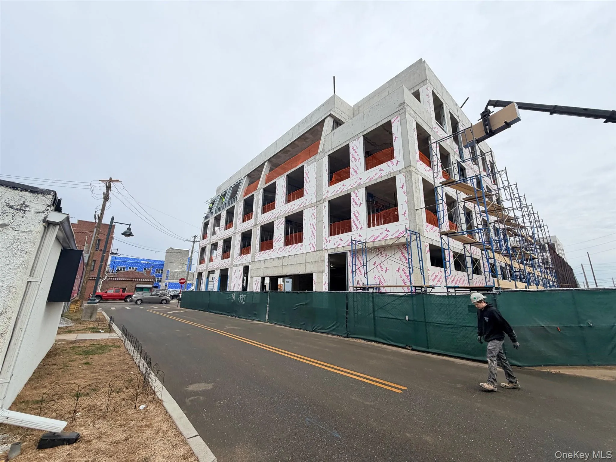 Near Building under Construction For Luxury Condos Near Building under Construction For Luxury Condos