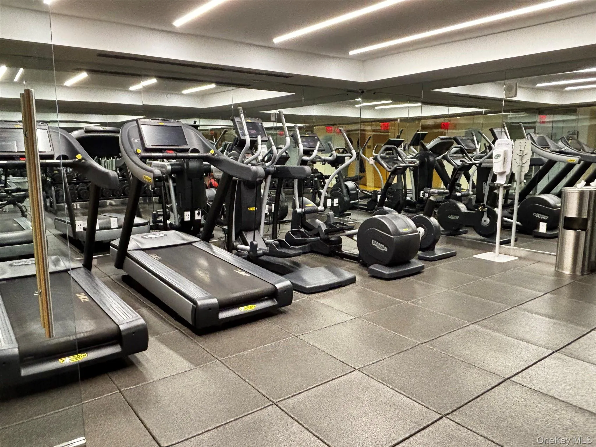 View of workout area View of workout area