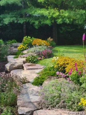 View of grassy yard View of grassy yard