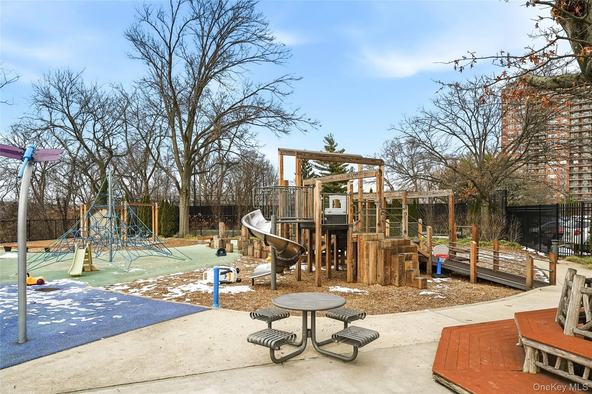 View of community jungle gym View of community jungle gym
