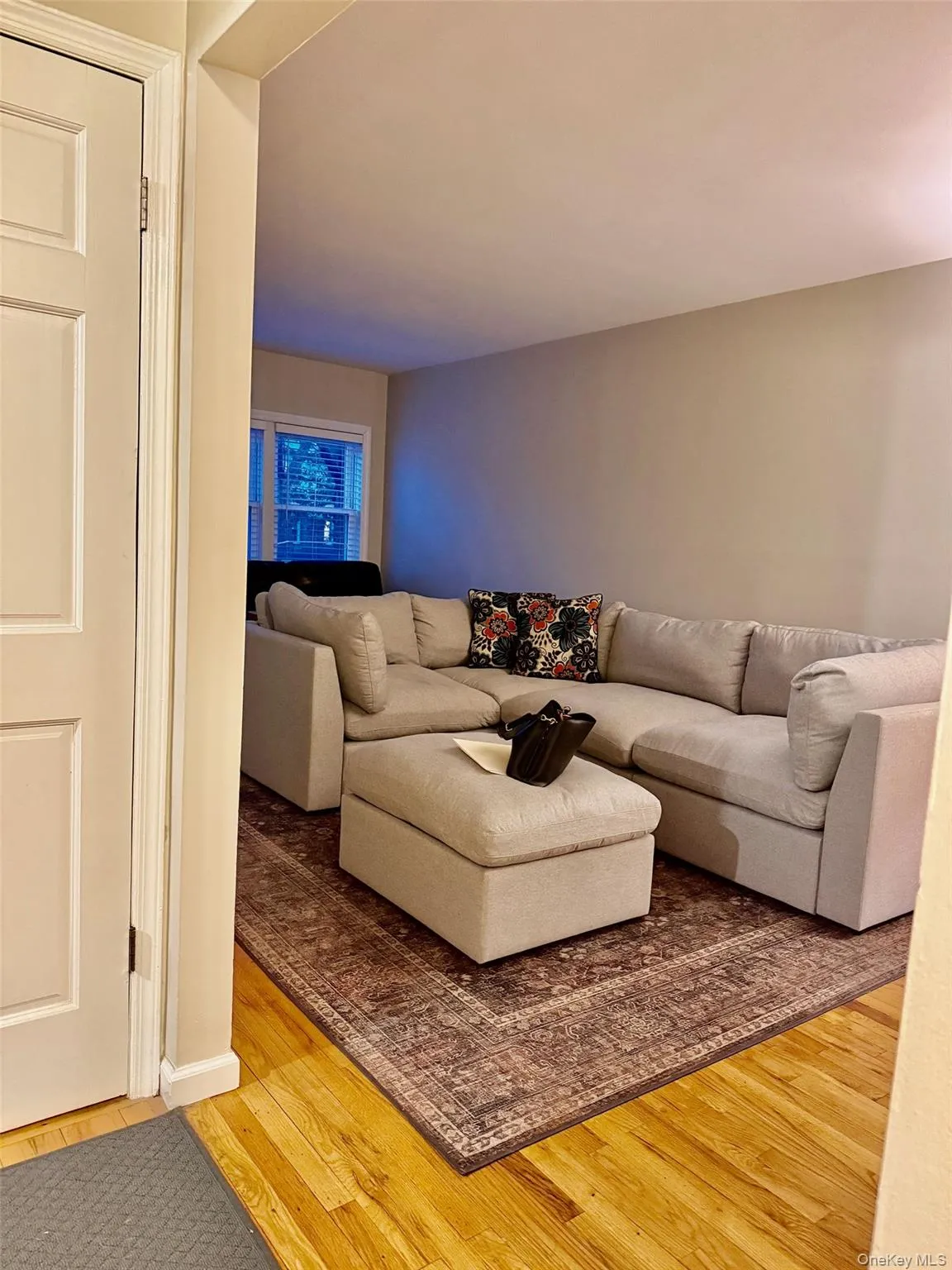 Living area featuring light wood finished floors Living area featuring light wood finished floors