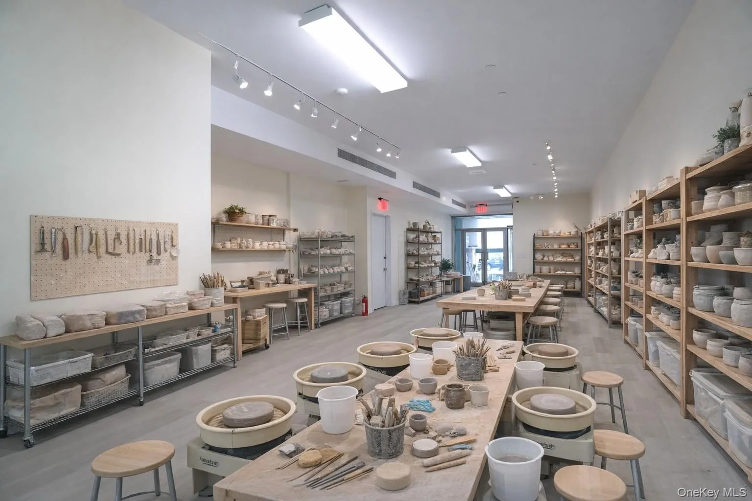 Virtually staged pottery studio Virtually staged pottery studio