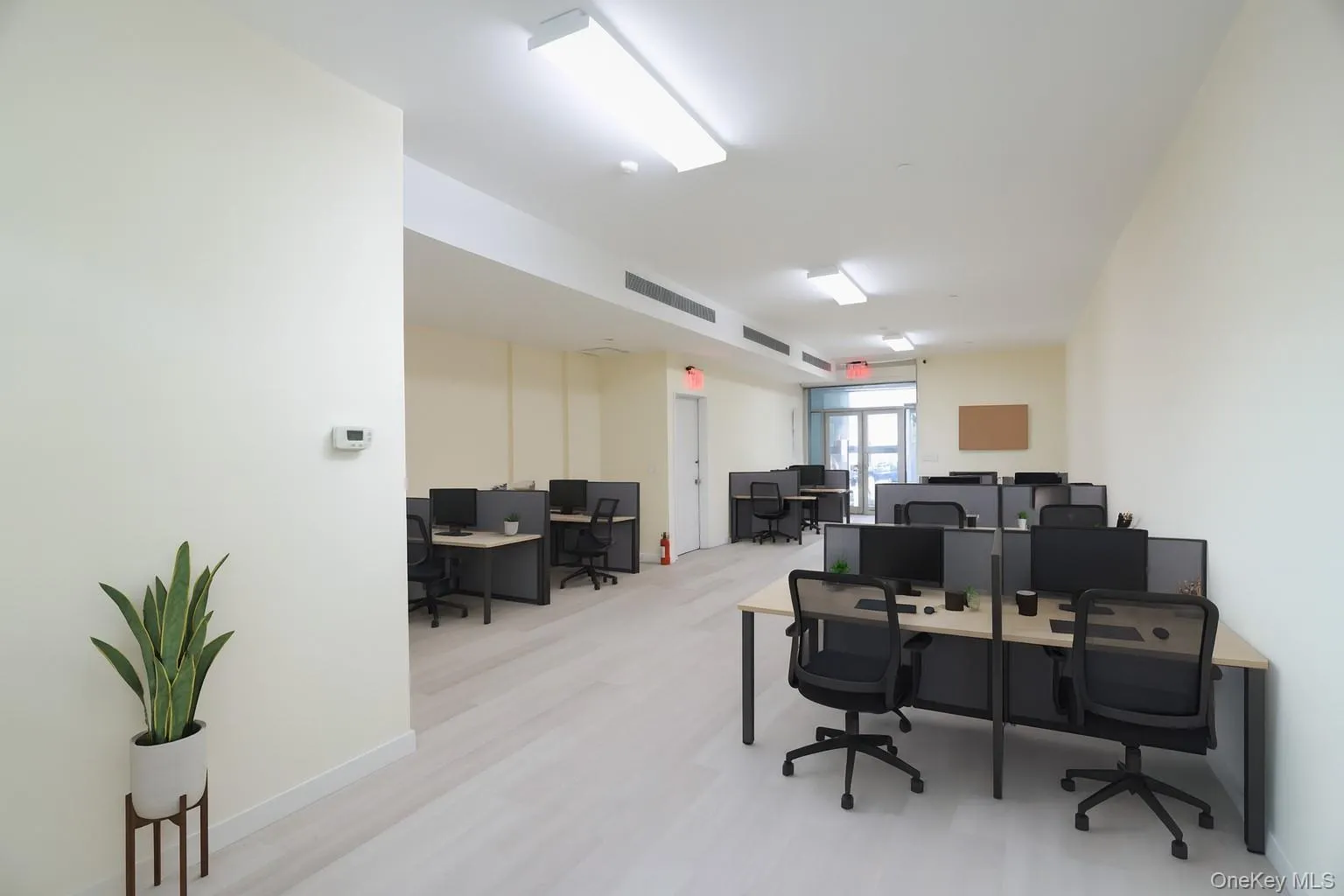 Virtually staged office space Virtually staged office space