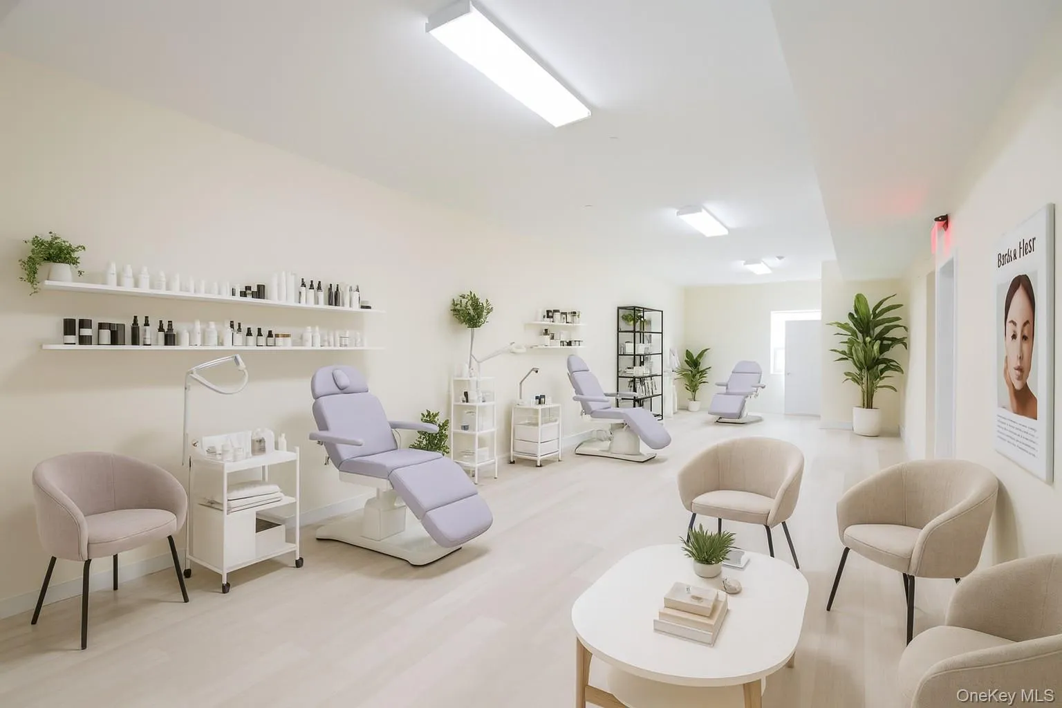 Virtually staged esthetician's office Virtually staged esthetician's office