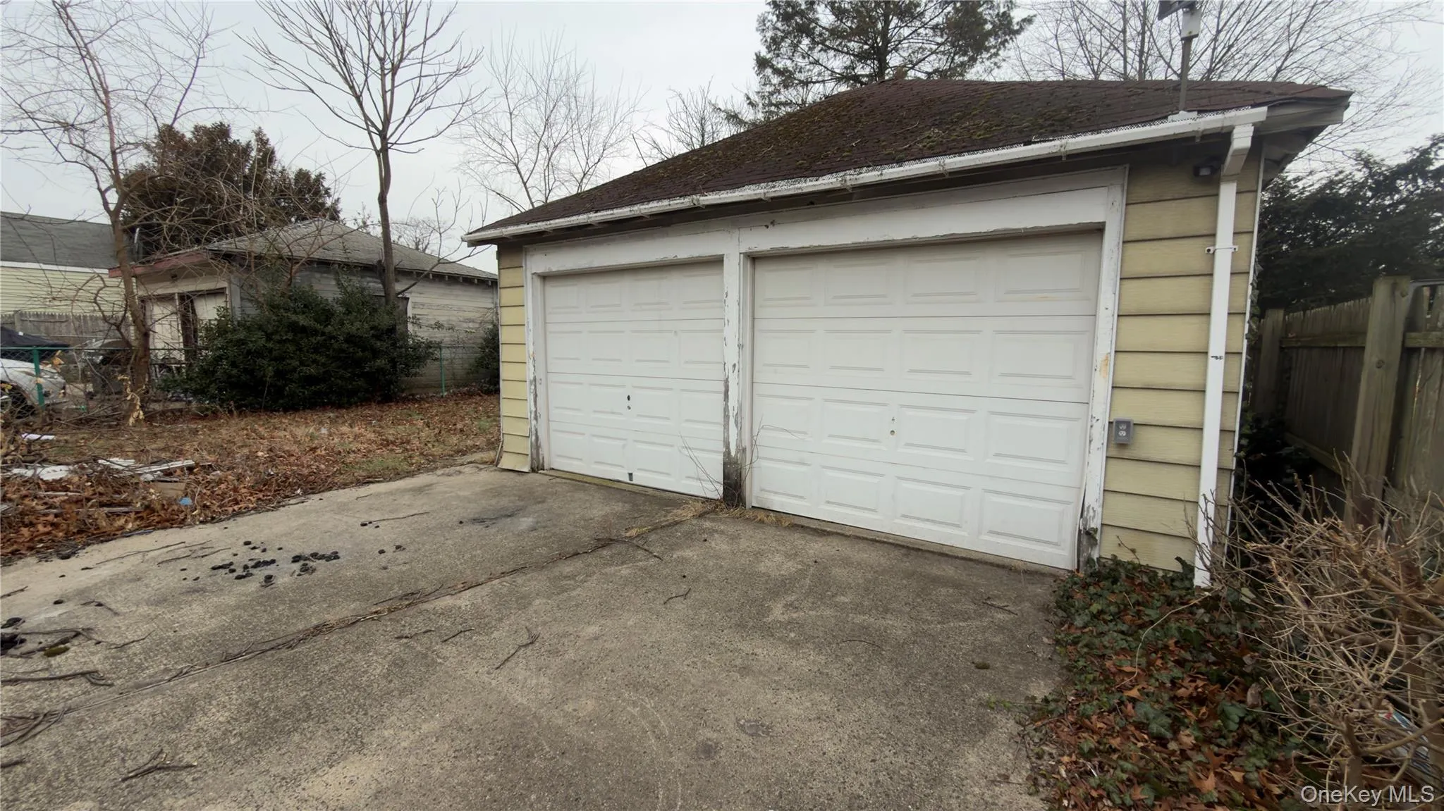 View of detached garage View of detached garage