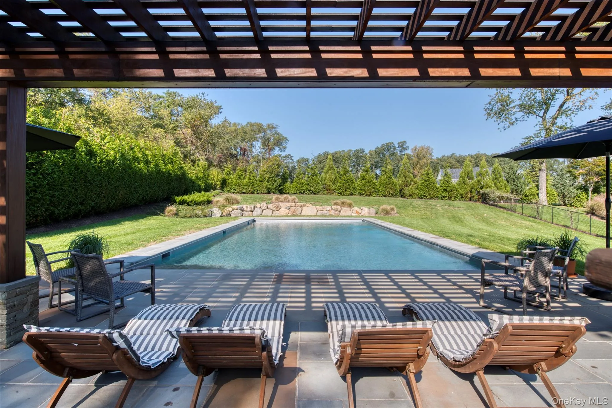 20' x 50' heated, saltwater gunite pool. 20' x 50' heated, saltwater gunite pool.