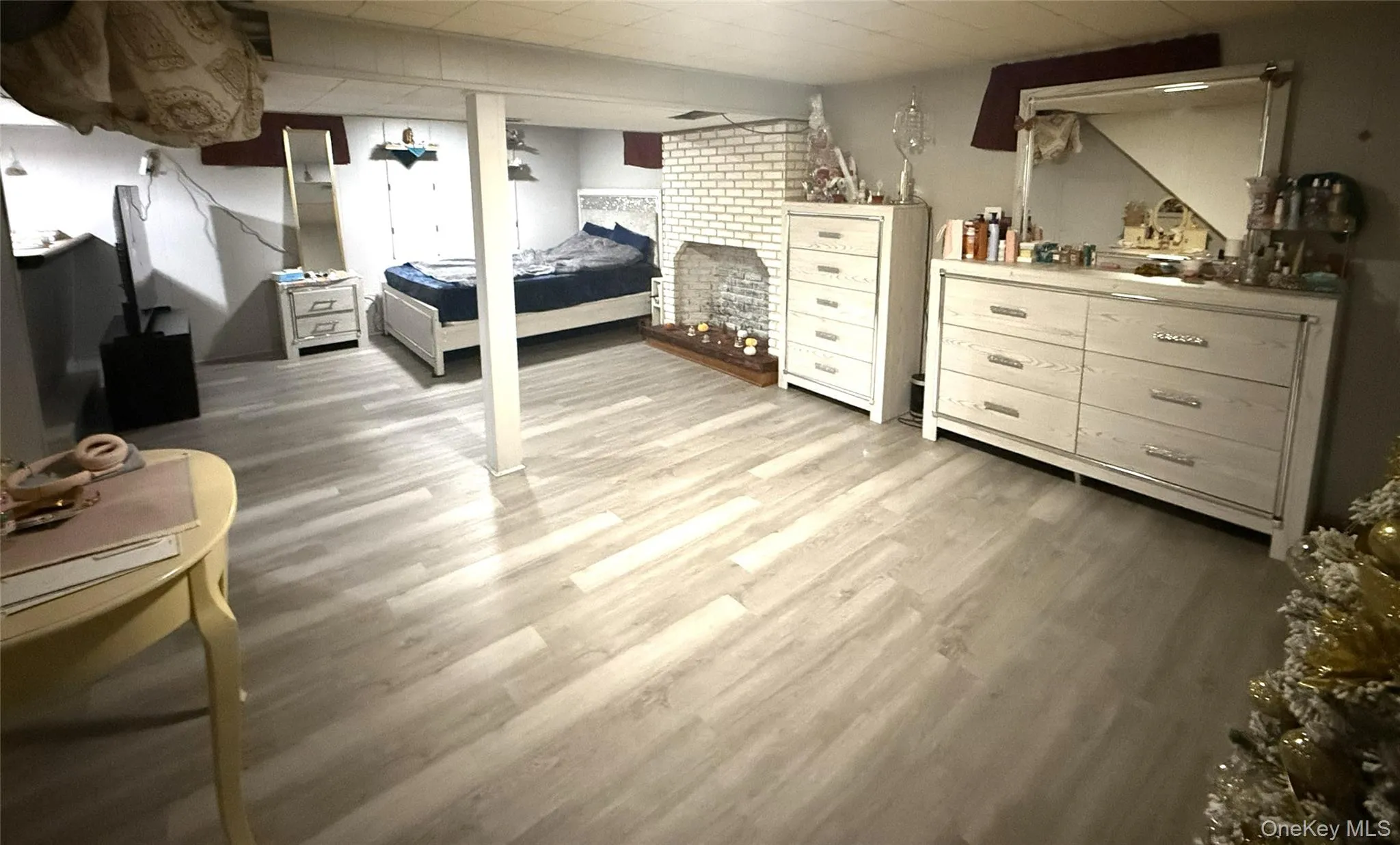 Bedroom with light wood finished floors Bedroom with light wood finished floors