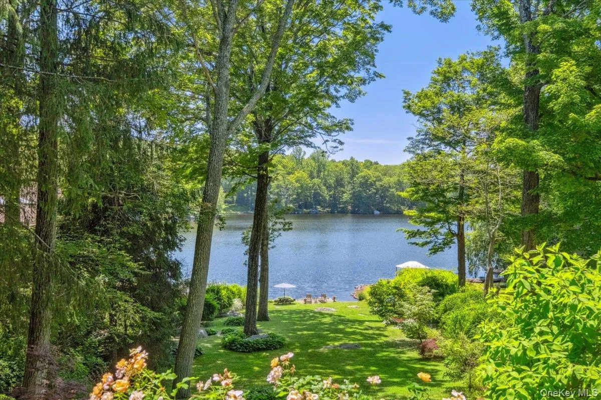 Water view featuring a heavily wooded area Water view featuring a heavily wooded area