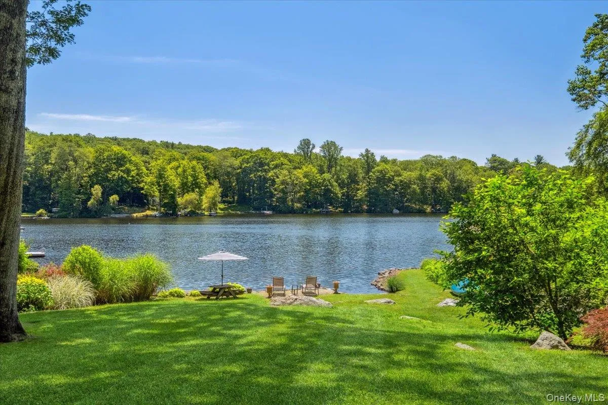 Water view featuring a heavily wooded area Water view featuring a heavily wooded area