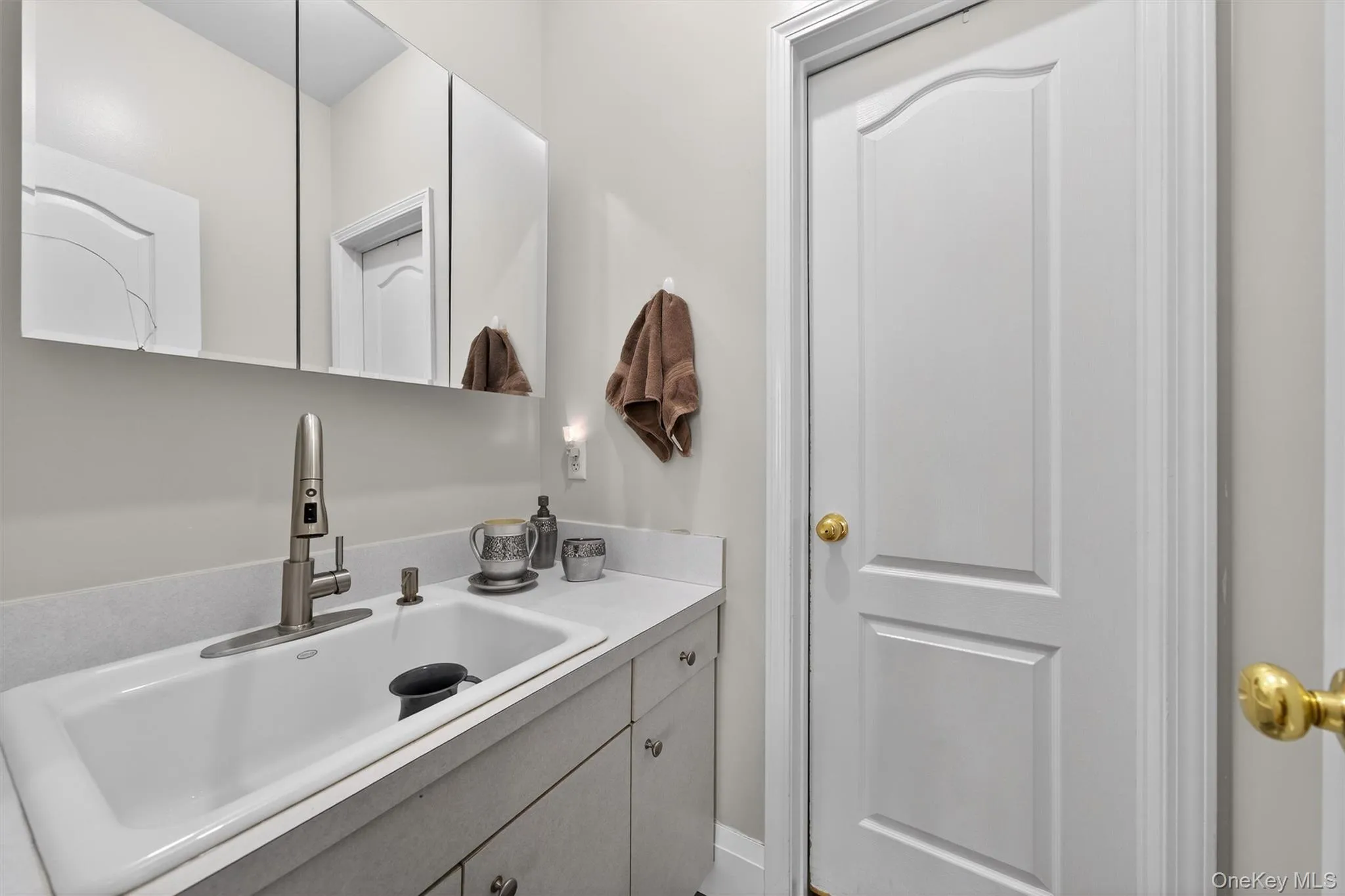 Bathroom featuring vanity Bathroom featuring vanity