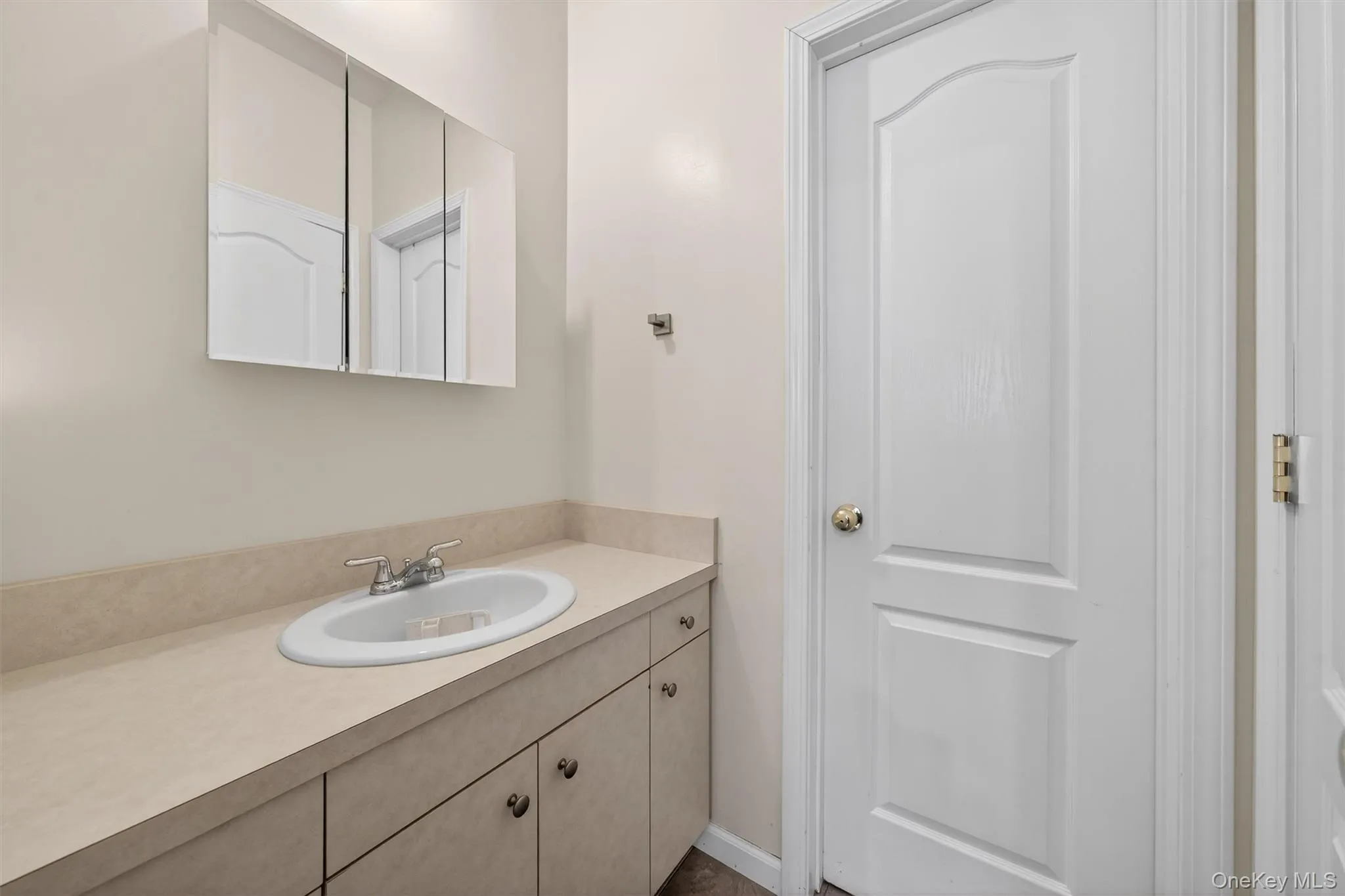 Master bedroom's bathroom with vanity Master bedroom's bathroom with vanity