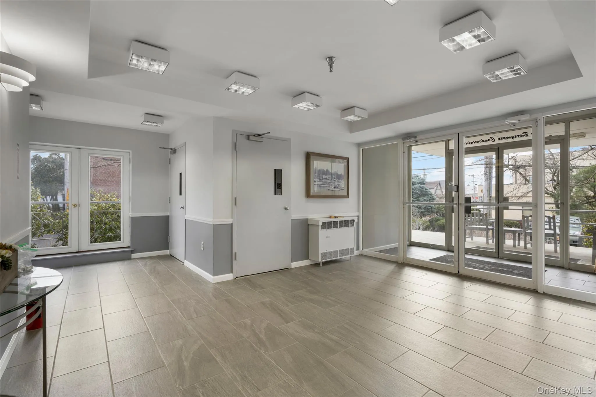 The sun filled lobby welcomes you. The sun filled lobby welcomes you.