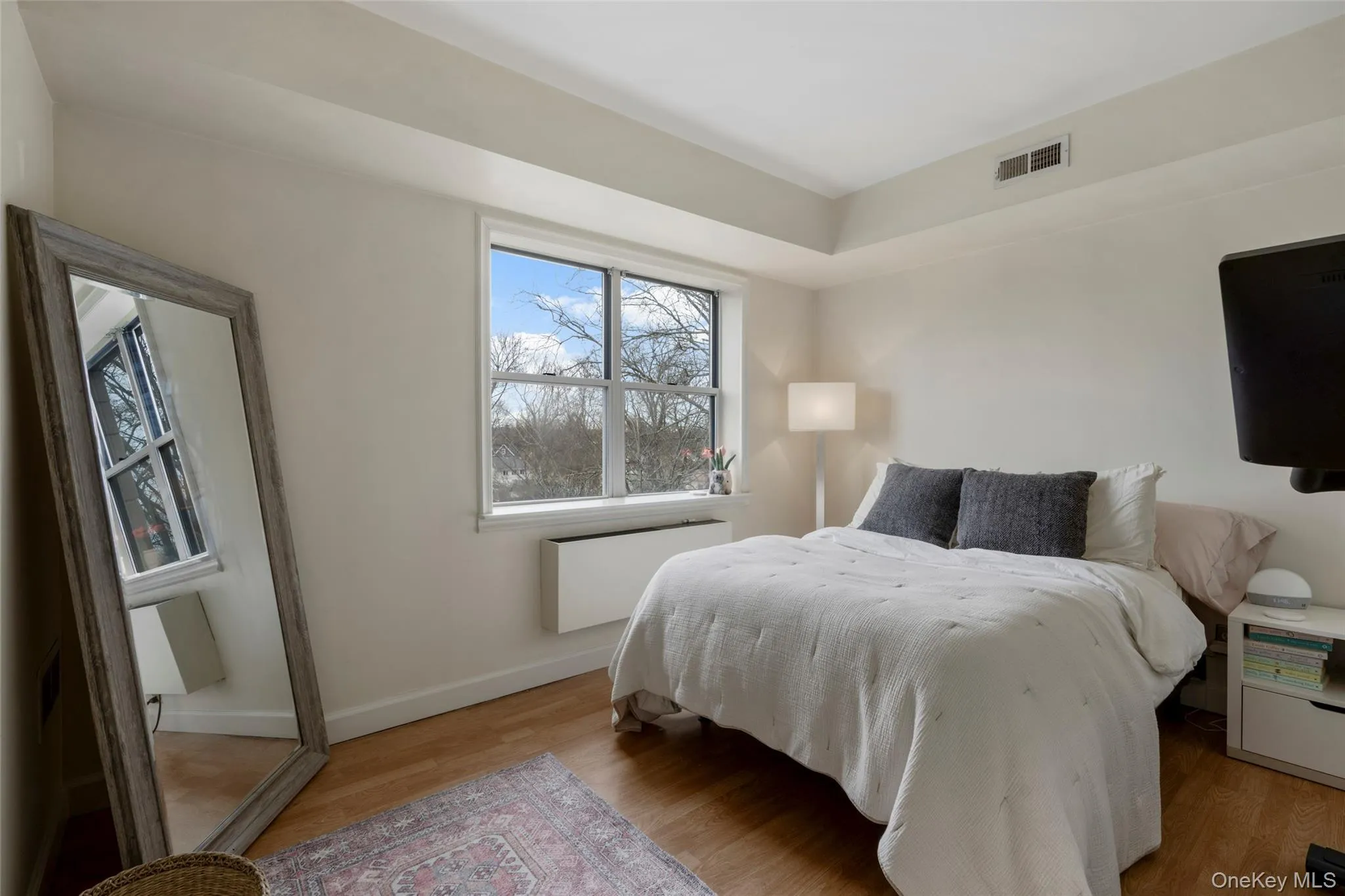 The oversized bedroom is great space. The oversized bedroom is great space.