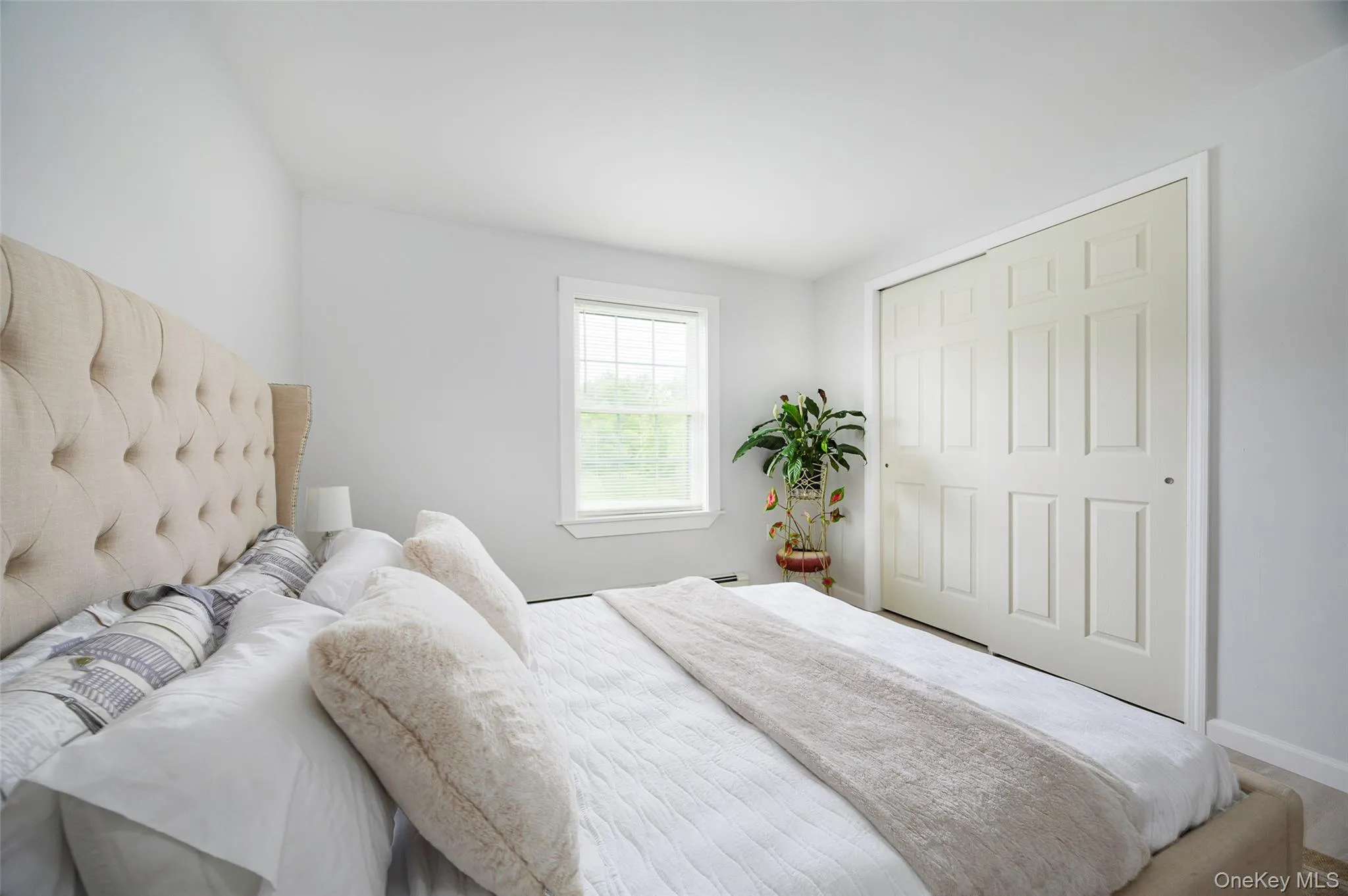 Bedroom featuring a closet and baseboards Bedroom featuring a closet and baseboards