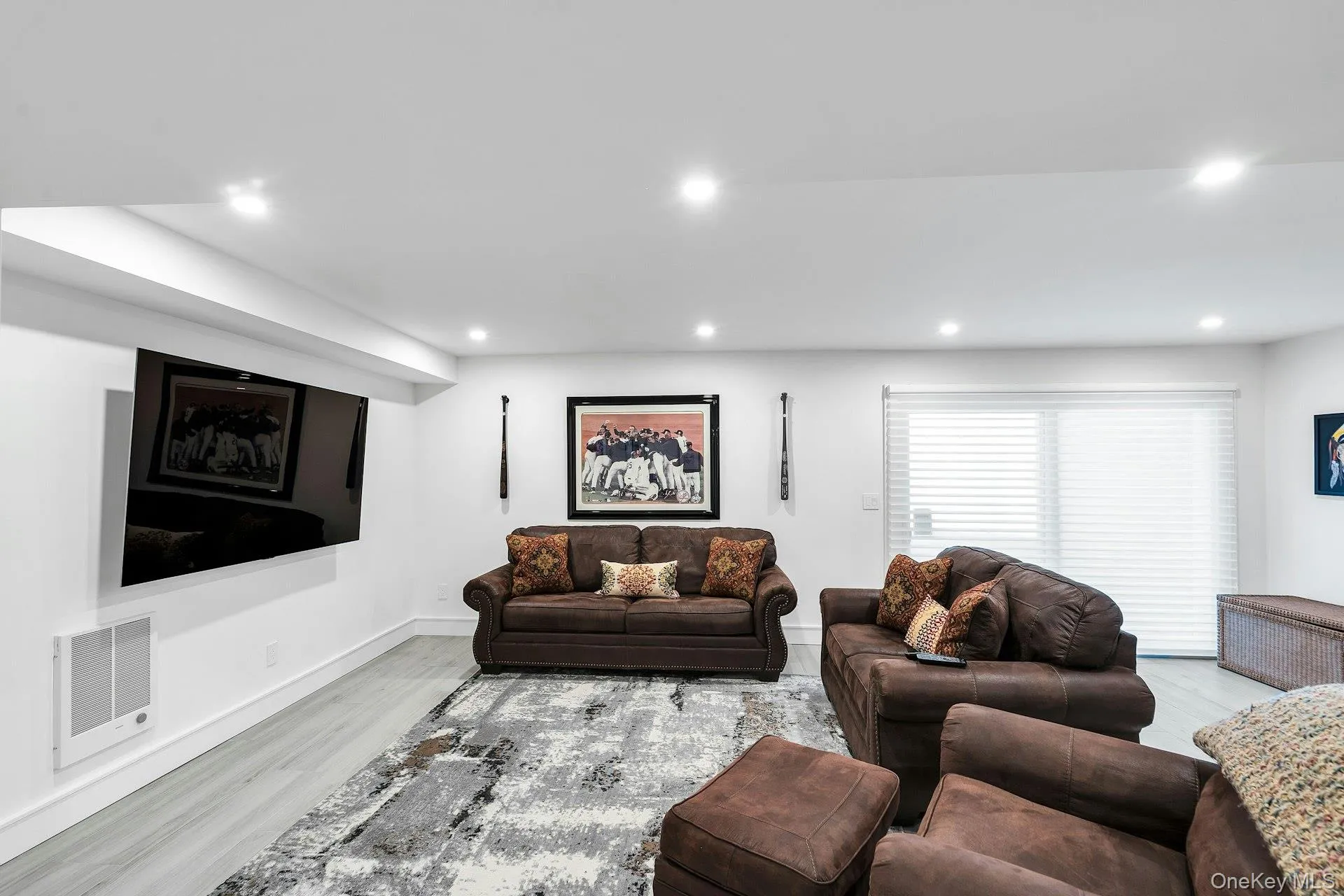 Lower lever living room with appointments Lower lever living room with appointments
