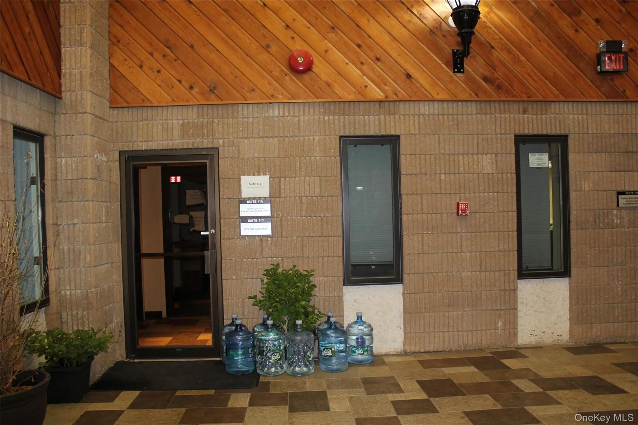 Entrance to property Entrance to property