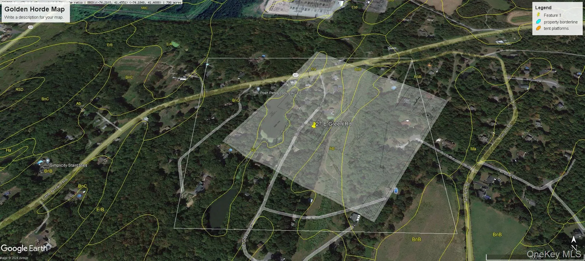 Aerial view of property's location Aerial view of property's location