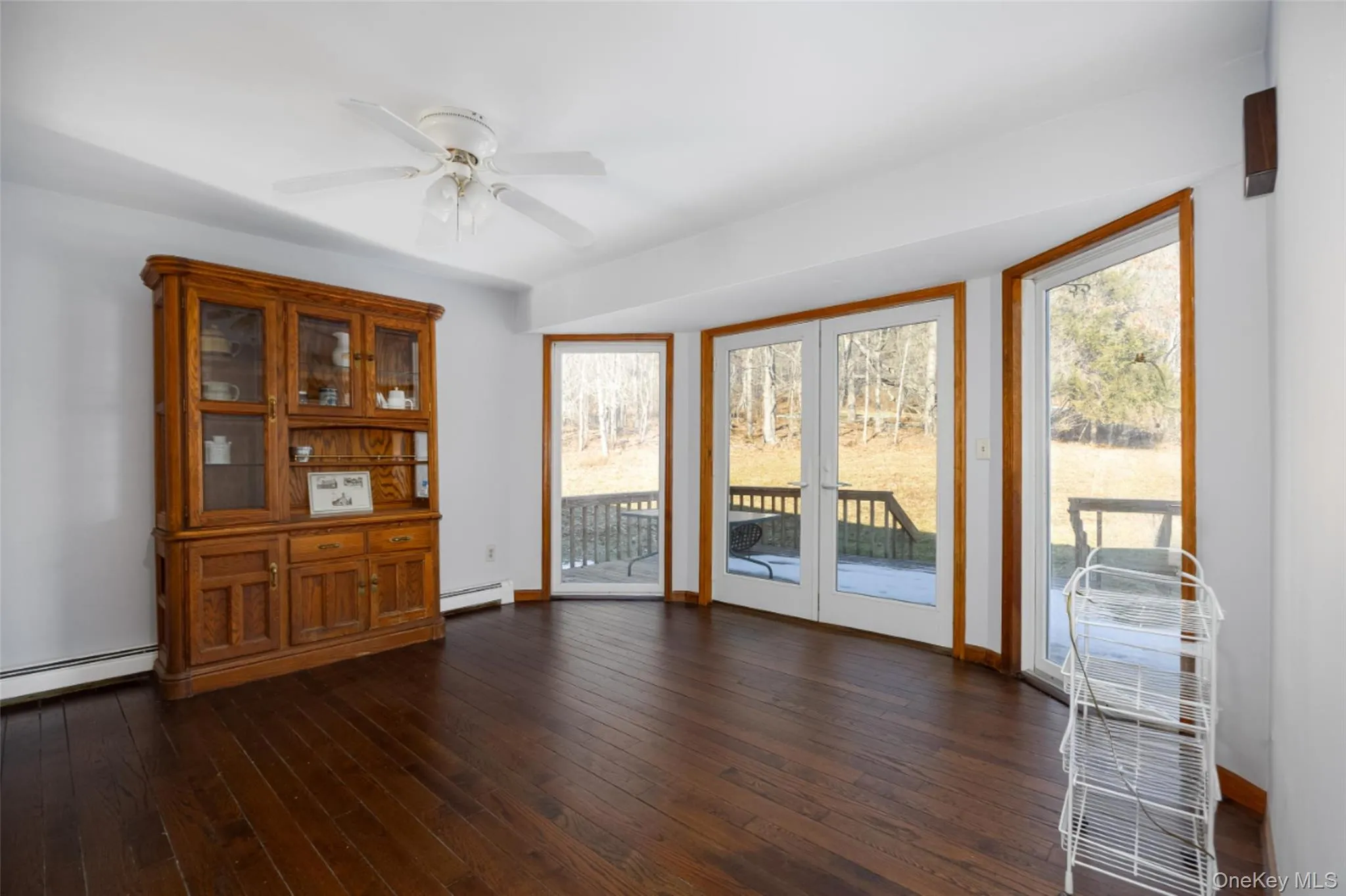 New French doors to deck New French doors to deck
