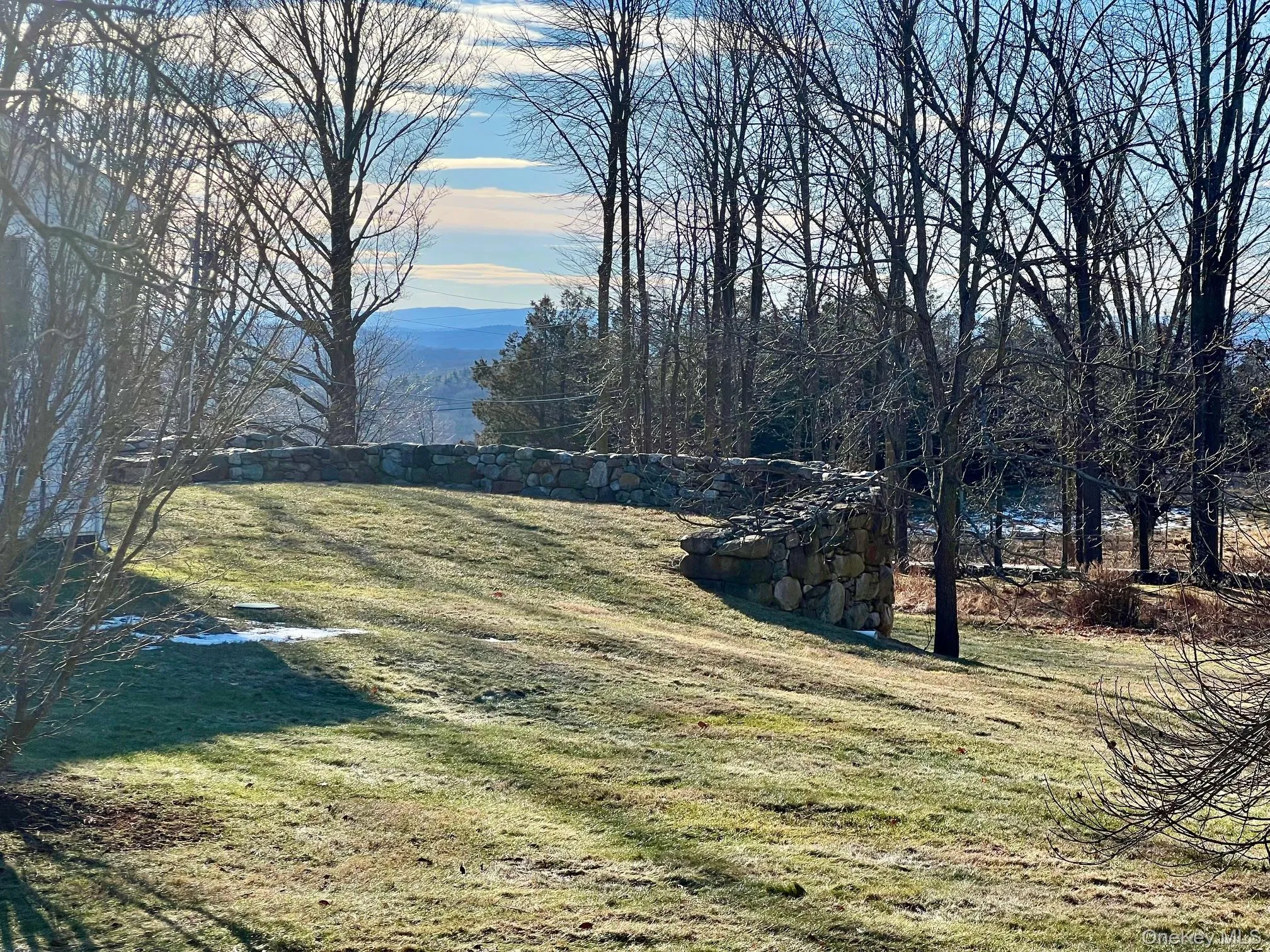 View of grassy yard out front with mountain views in the distance View of grassy yard out front with mountain views in the distance