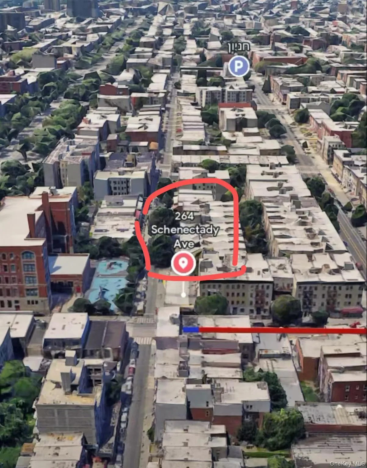 Aerial view of property's location featuring property boundaries highlighted Aerial view of property's location featuring property boundaries highlighted
