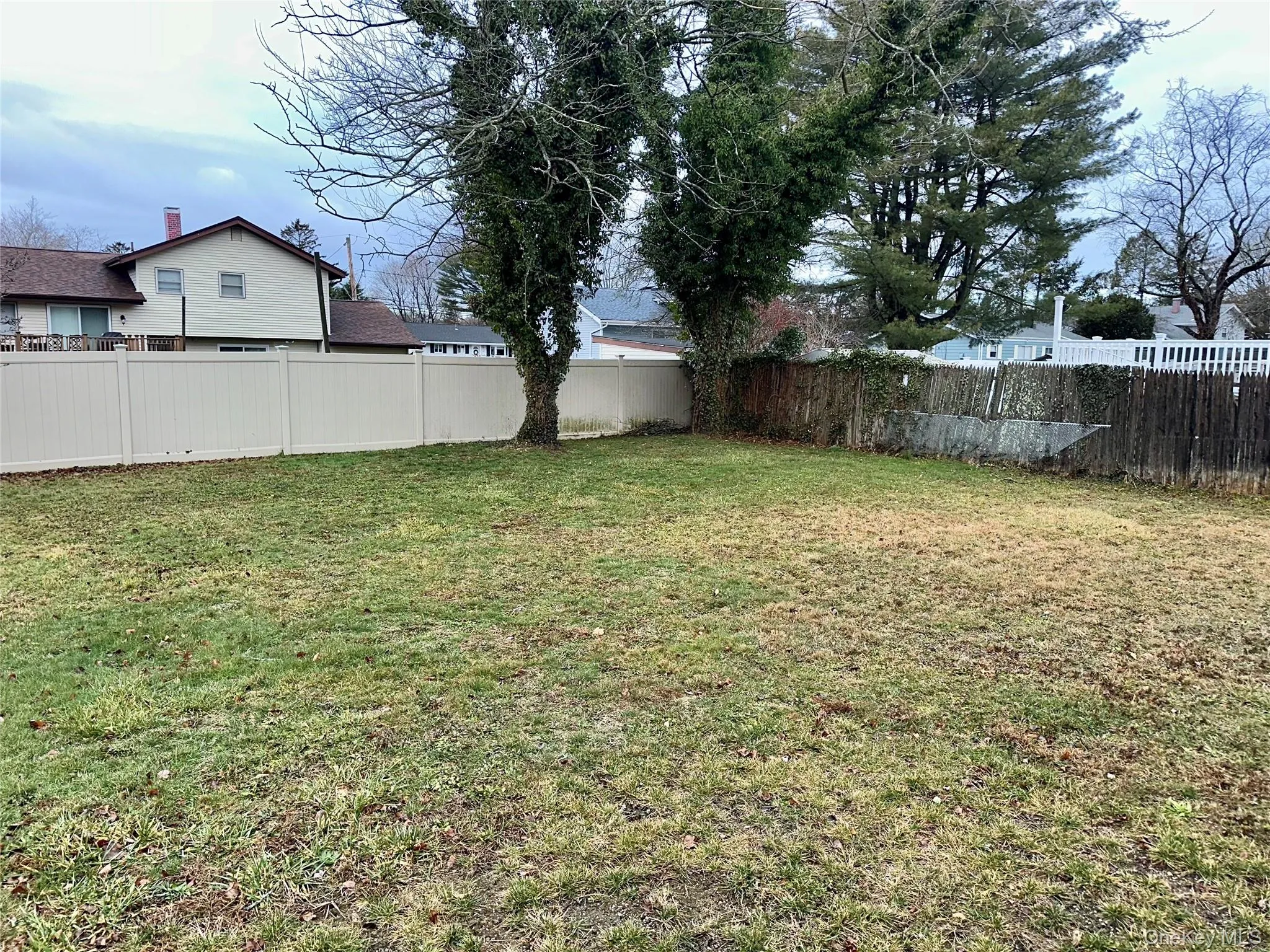 View of fenced backyard View of fenced backyard