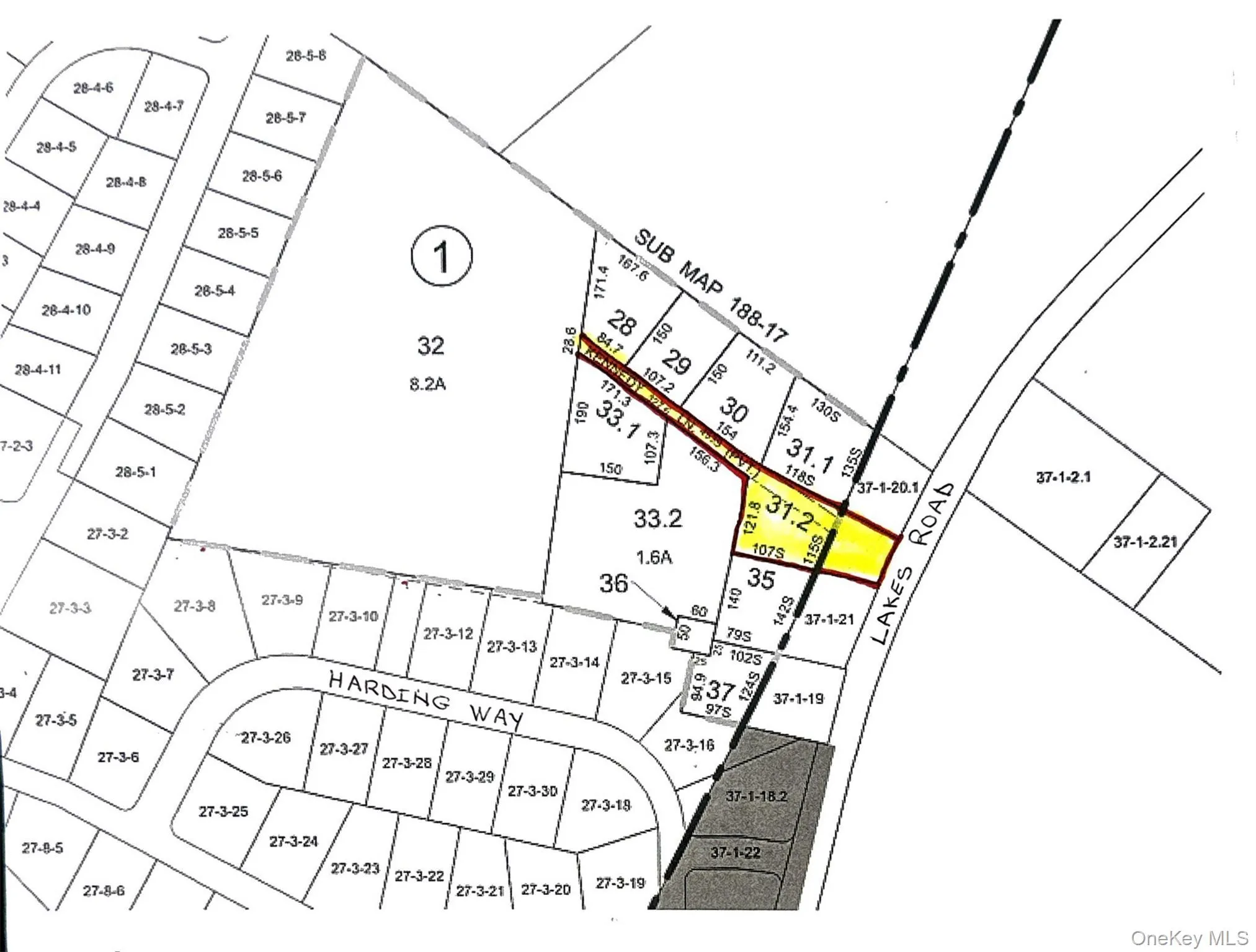 Parcel map Parcel map