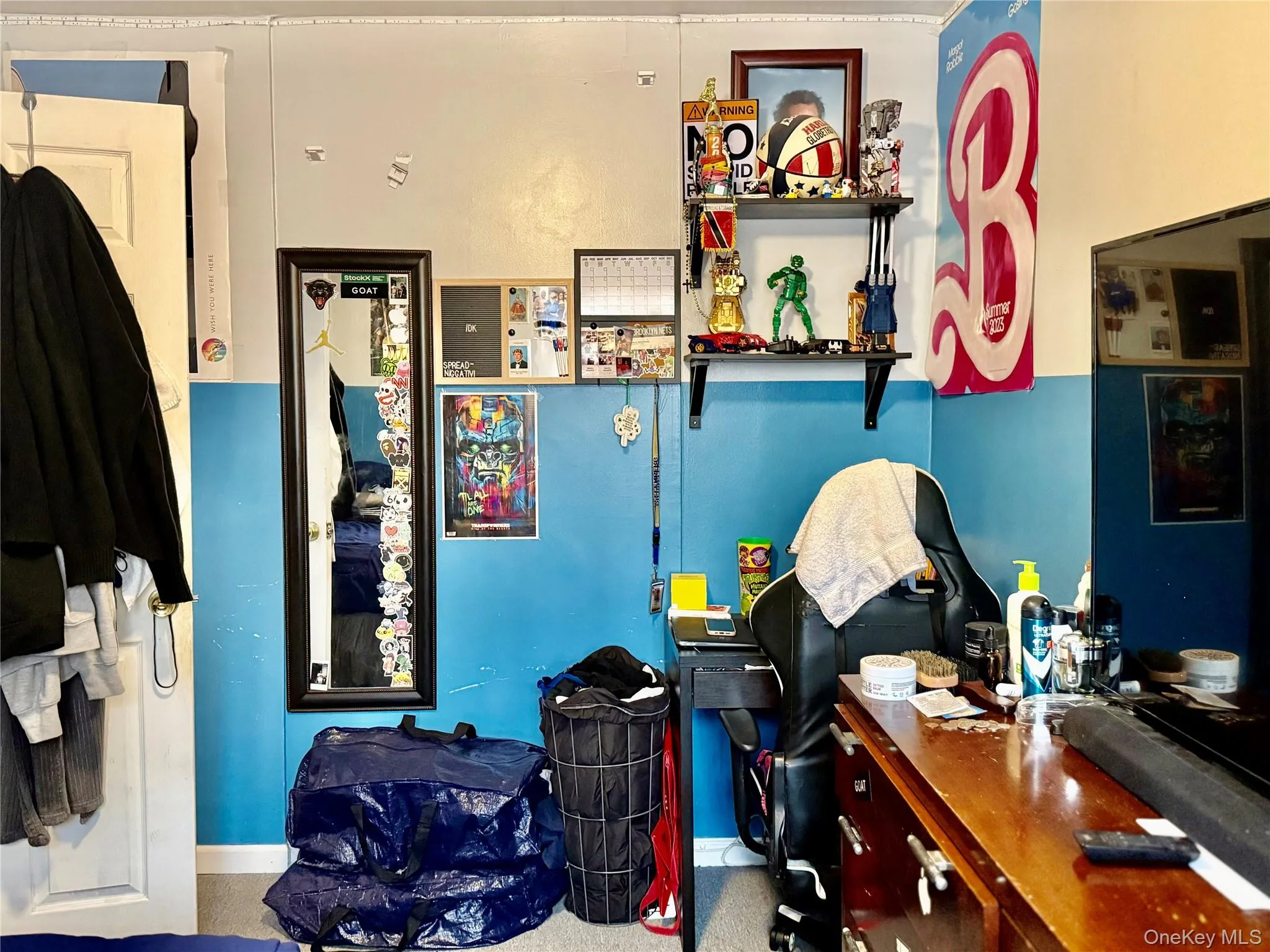 Misc room featuring an office area and carpet Misc room featuring an office area and carpet