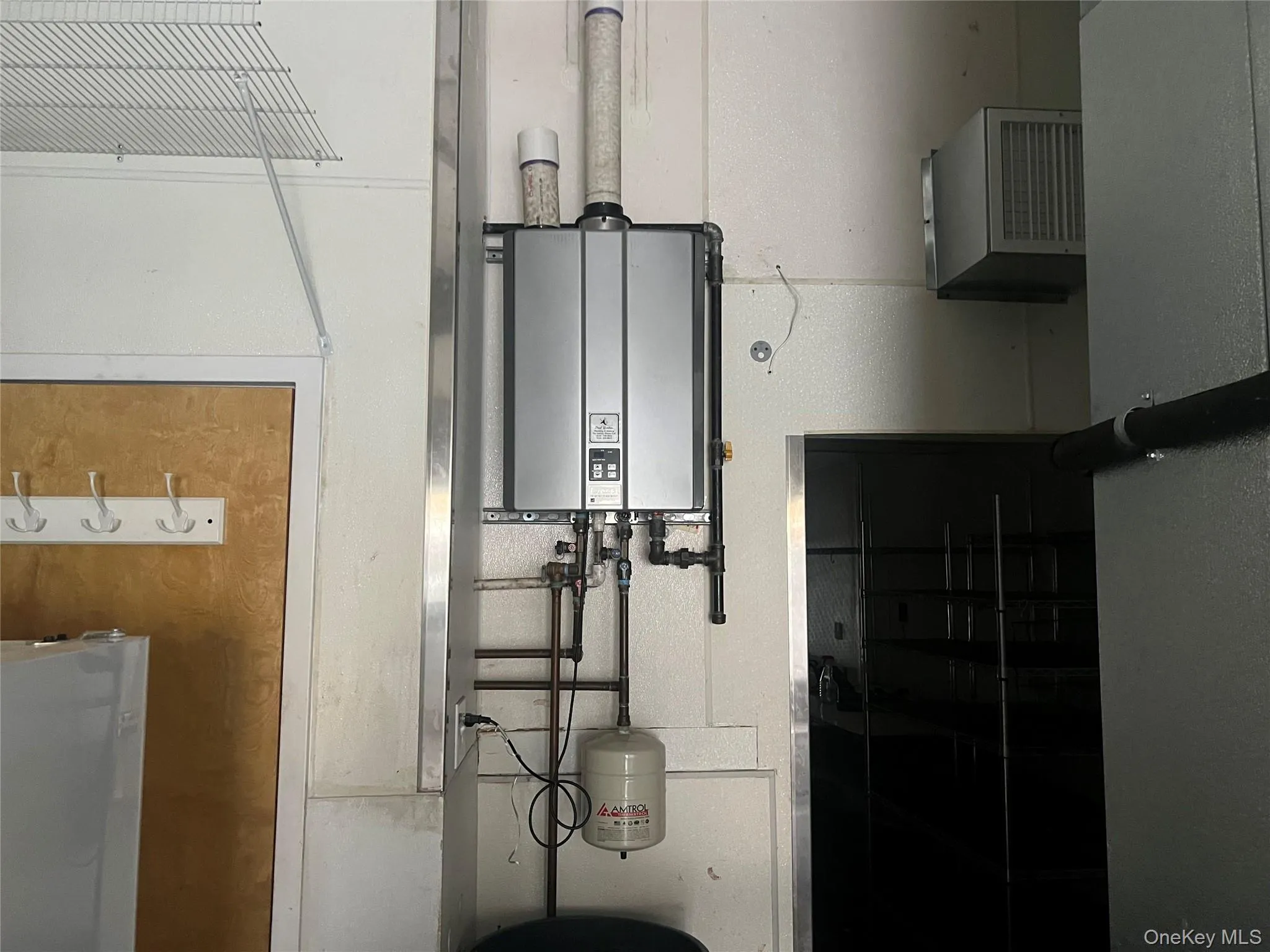 Utilities with tankless water heater Utilities with tankless water heater