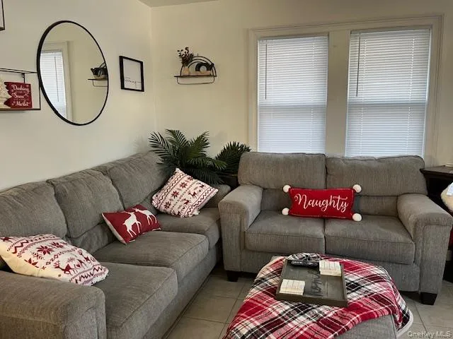 View of tiled living room View of tiled living room