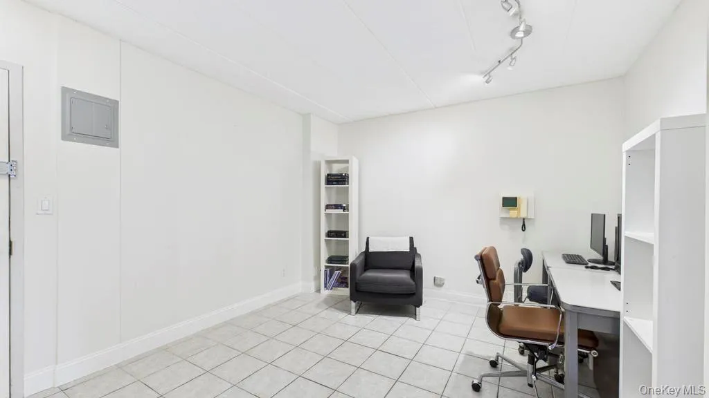 Office space with electric panel Office space with electric panel